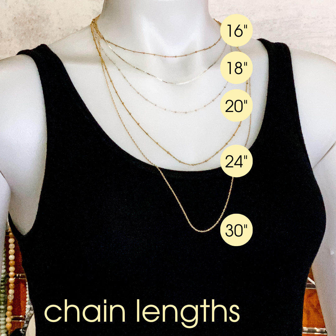 18" Fine Rope Necklace Chain (Gold Filled)