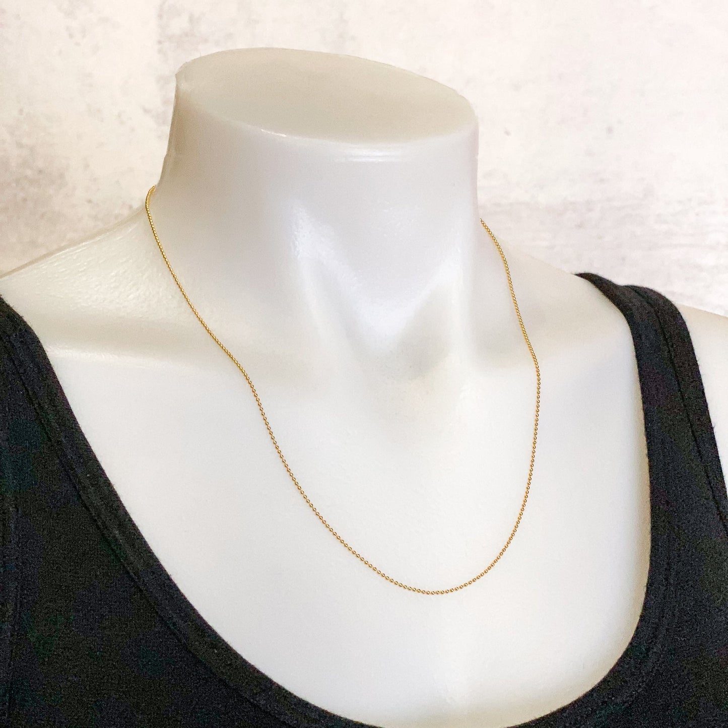 20" Ball Necklace Chain (Gold Filled)