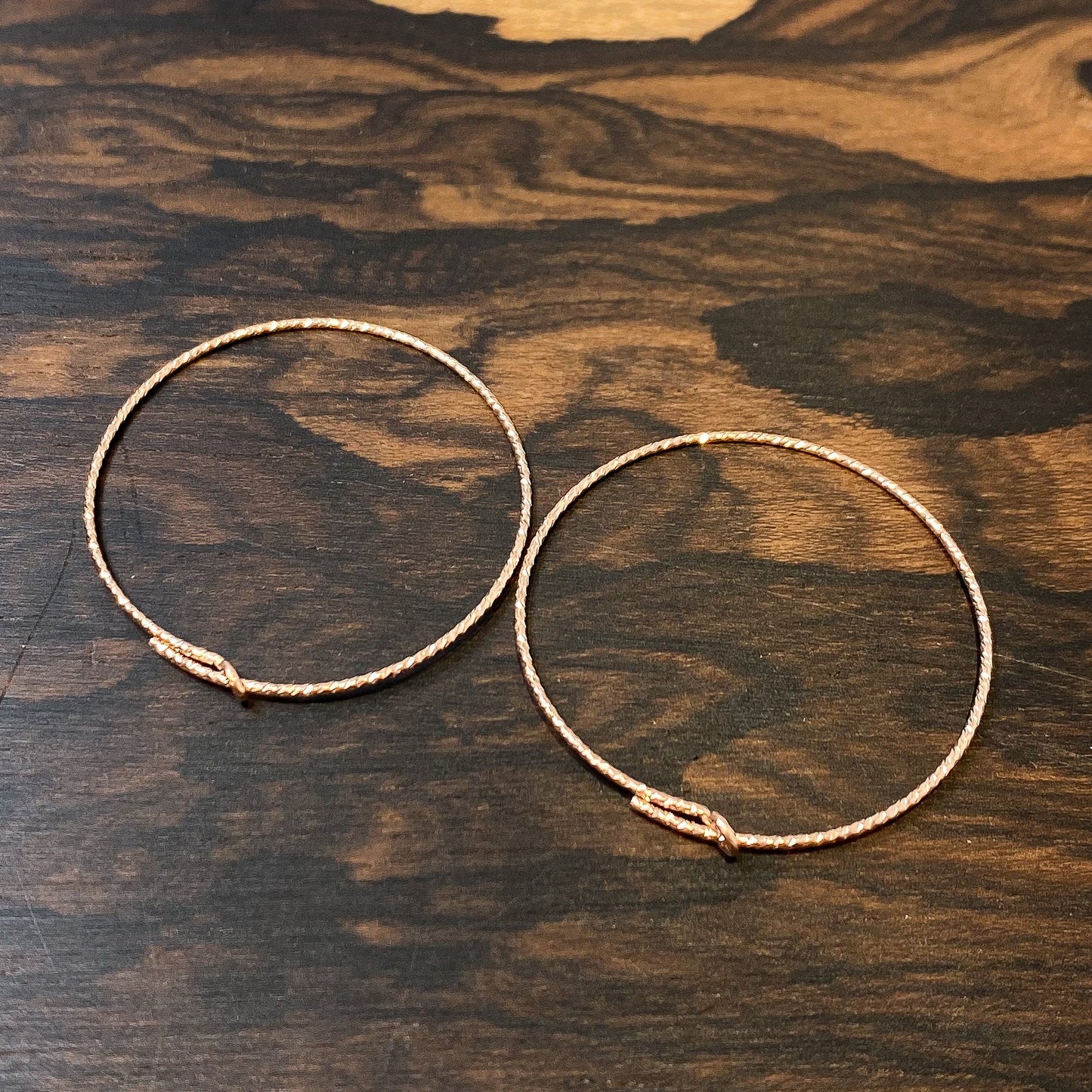 28mm Sparkle Hoop Earring (3 Metal Options Available) - 1 pair