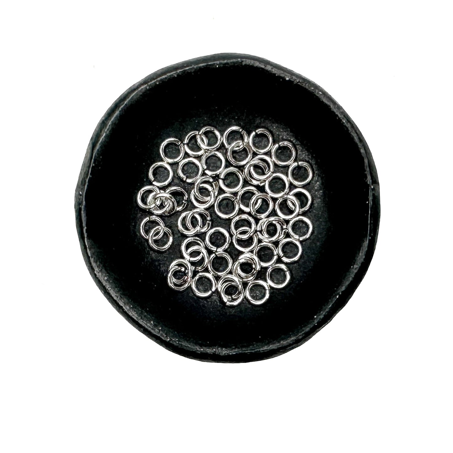 5mm, 18 Gauge Open Base Metal Jump Ring (6 Metal Options)-The Bead Gallery Honolulu