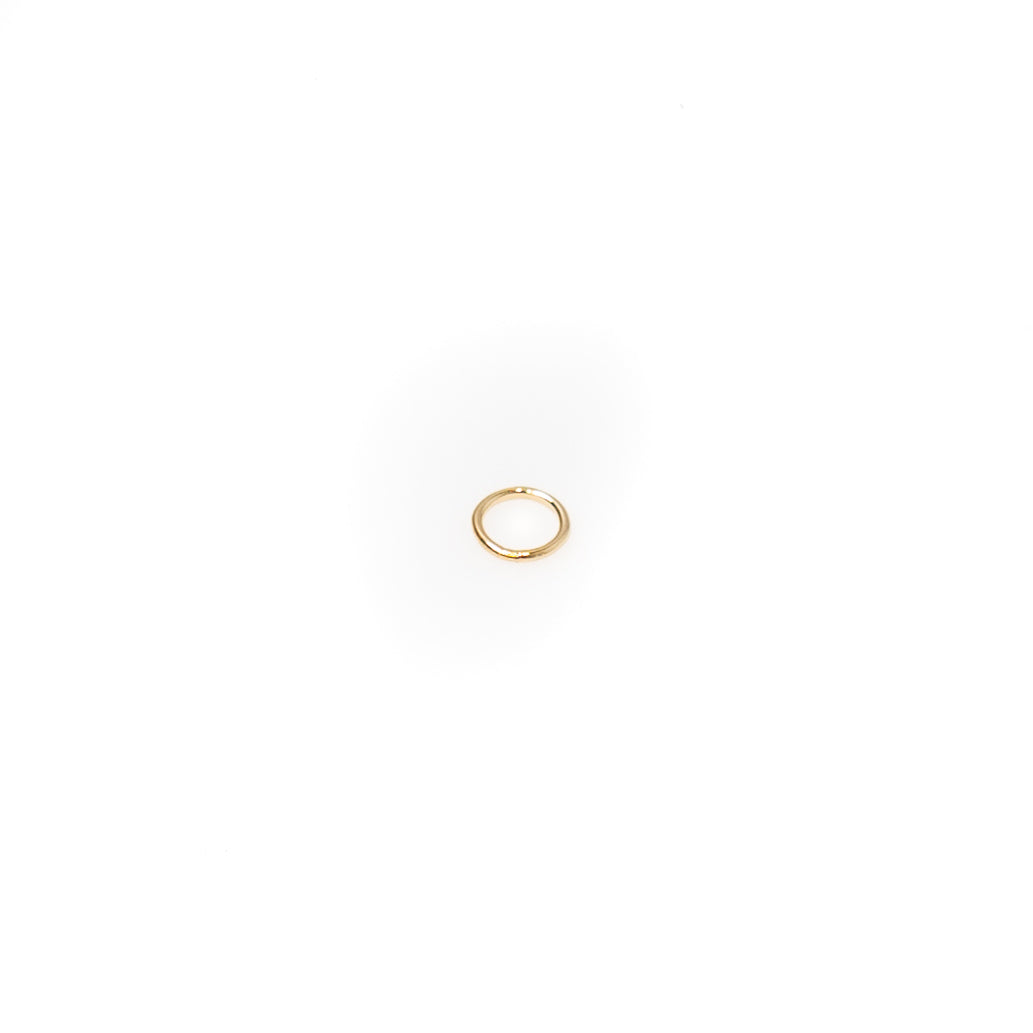 5mm Soldered Closed Jump Ring - Silver | Gold | Rose Gold (S29)