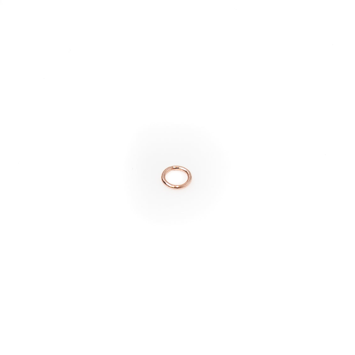 5mm Soldered Closed Jump Ring - Silver | Gold | Rose Gold (S29)