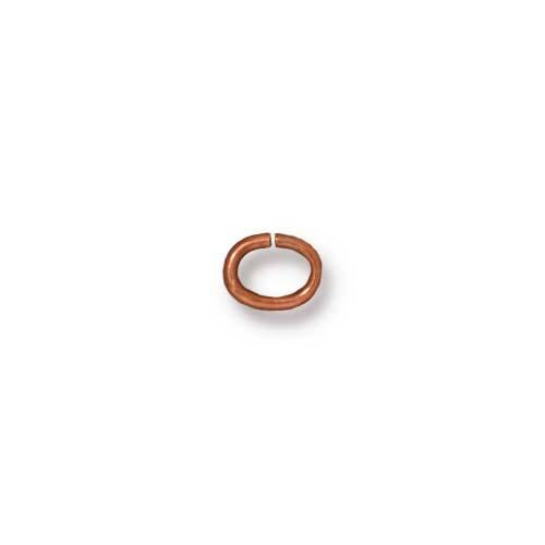 6.5mm Oval Jump Ring (4 Colors Available) - 50 pcs.