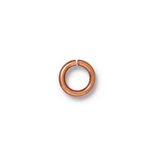 8mm, 16 gauge Plated Open Jump Ring (4 Colors Available) - 20 pcs.