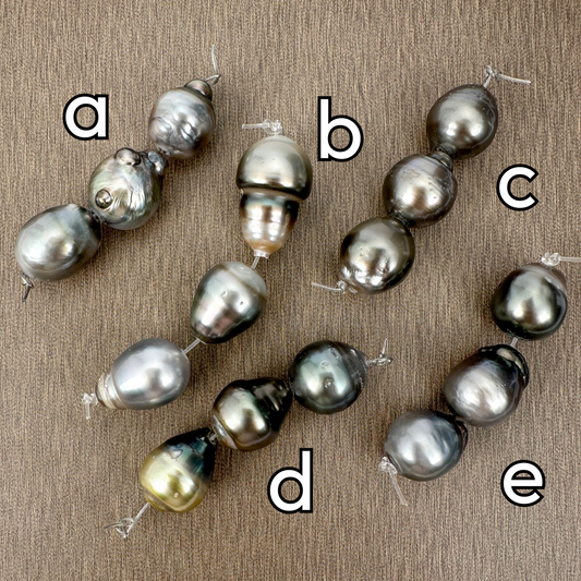 Baroque Tahitian Pearl - Special Buy - 3 pcs. (P2902)