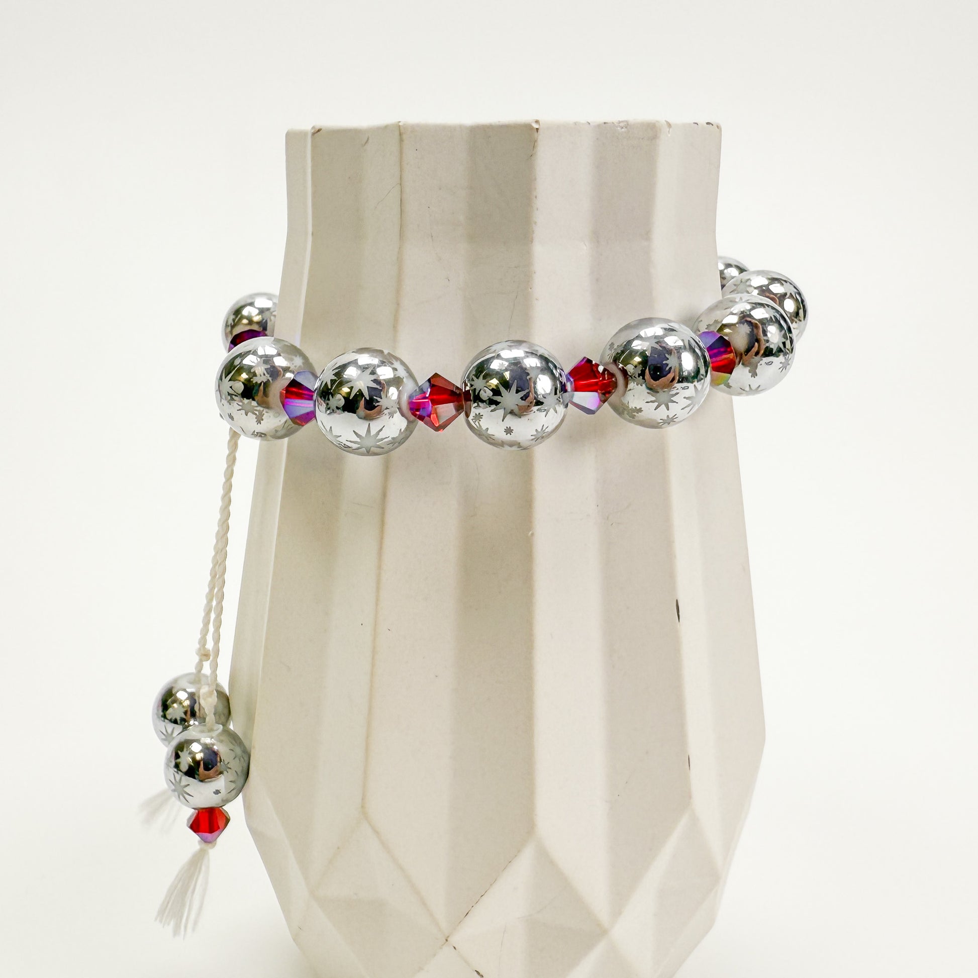 Holiday Sparkle 10mm Adjustable Bracelet Kit - KT346-The Bead Gallery Honolulu