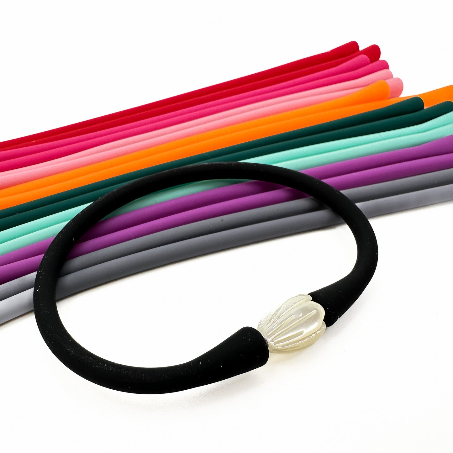 Pop-In Silicone Bracelet Cord - 1 pc. (CD83)