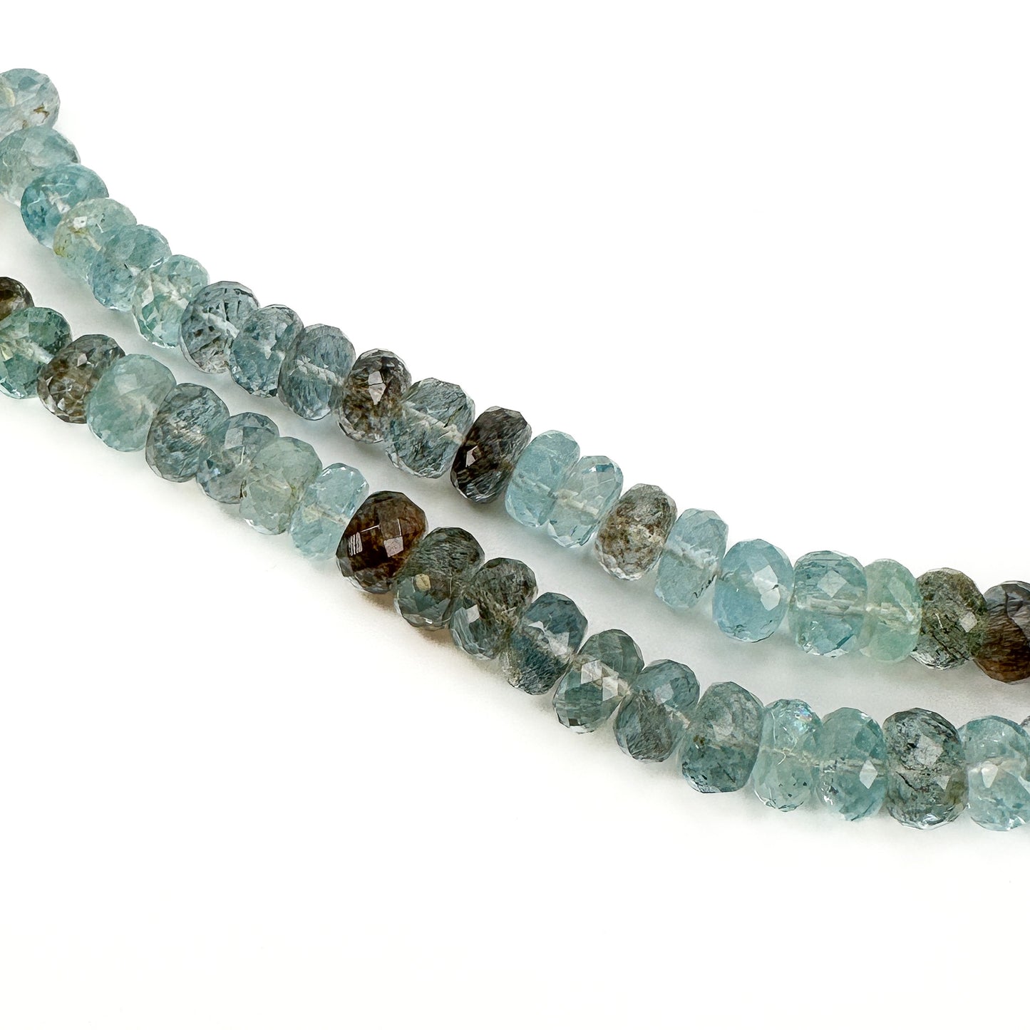 Blue Topaz Tiny Bead Mix - 12 pcs.