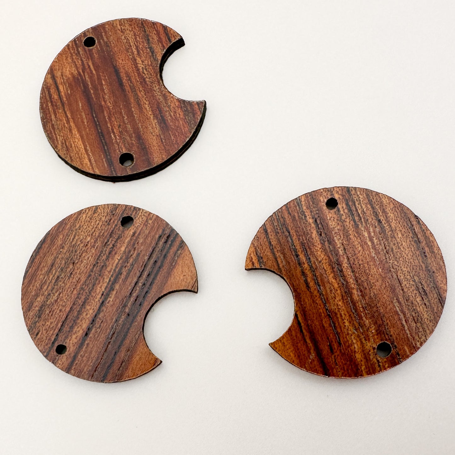 Fat Crescent Moon Koa Link - 1 pc. (P1227)