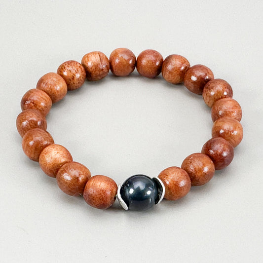 Tahitian Pearl Beads Semi Round Bead - 1 pc (Reserve Listing)