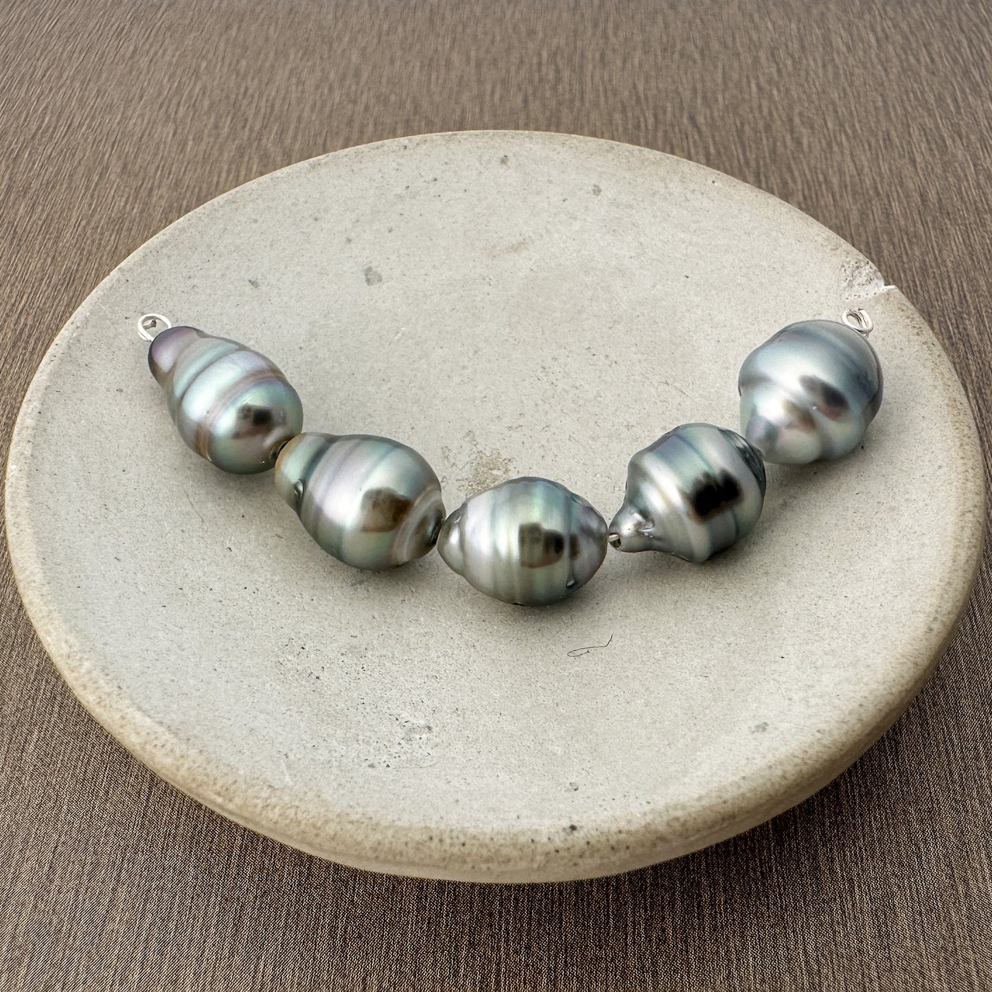 Tahitian Pearl Mixed Shape Medium Luster - 7 pcs. (P3260)