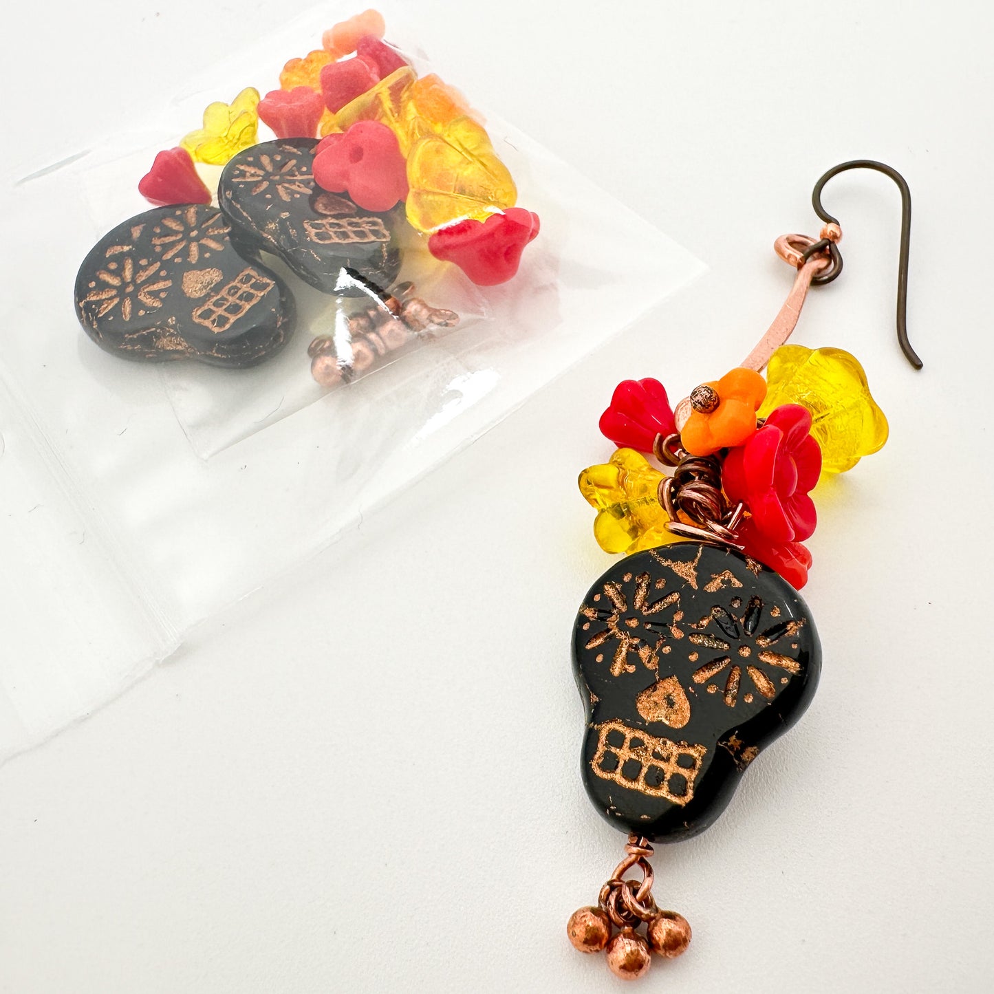 Dia de los Muertos Bead Mix (KT478) - Very Limited in Qty.