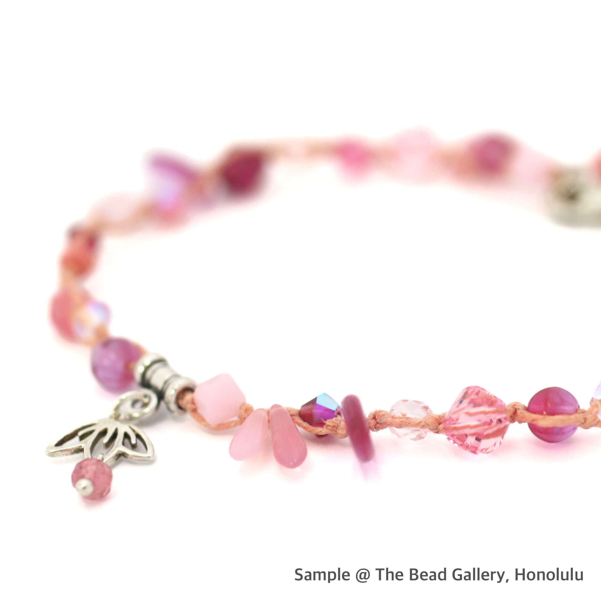 Cupcake Mix - Glass Bead & Swarovski Crystals (5 Color Options)-The Bead Gallery Honolulu