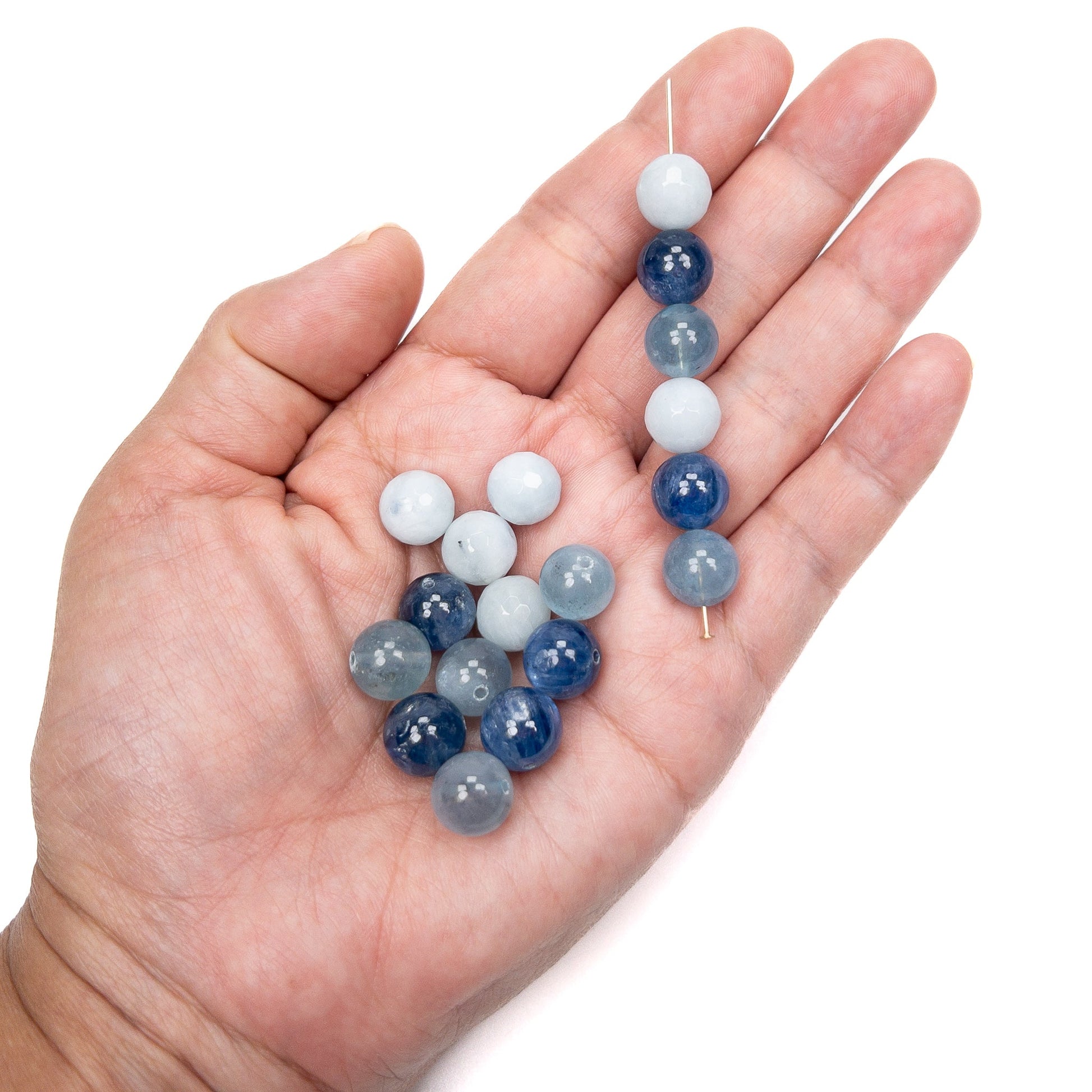 Air Horoscope Gemstone Bead Mix #1 - 18 pcs.