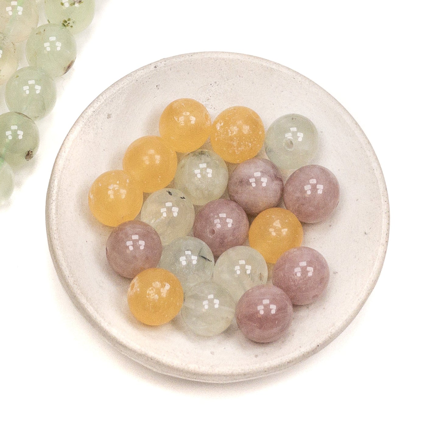 Air Horoscope Gemstone Bead Mix #4 - 18 pcs. (KT614)