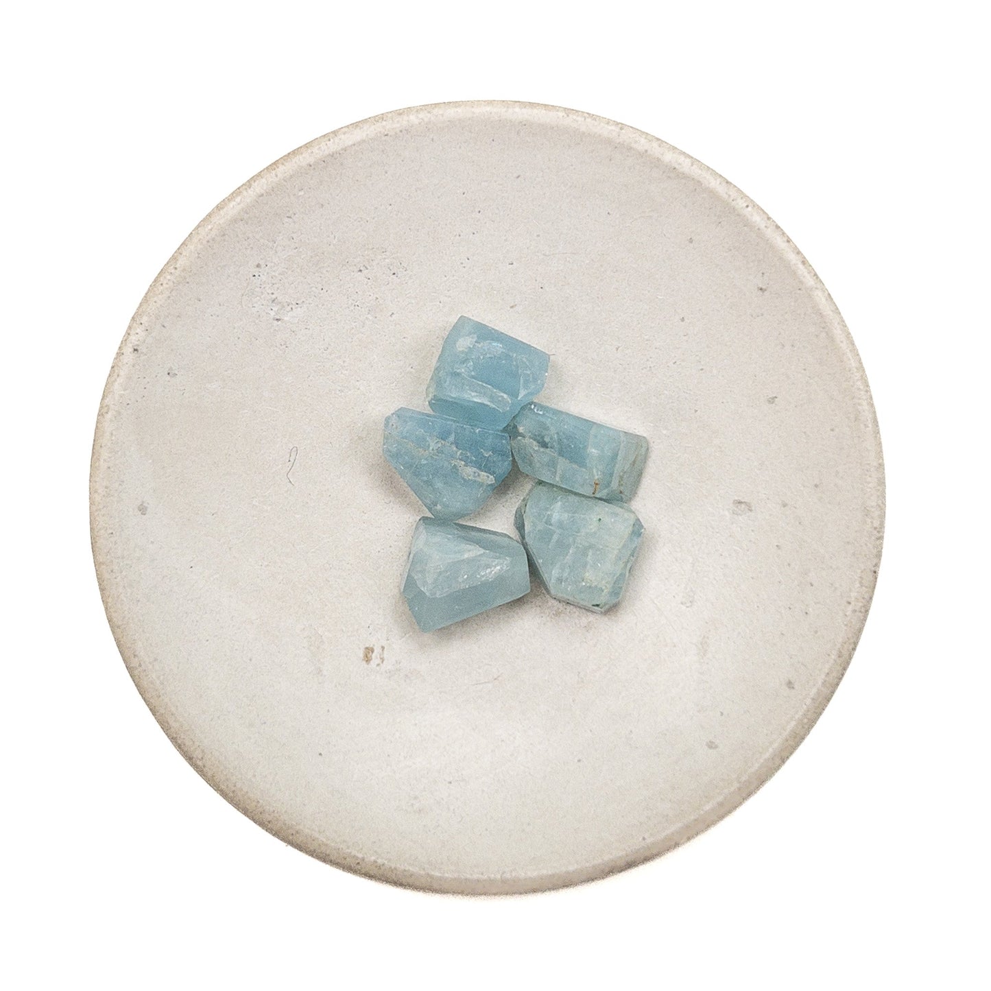 Aquamarine Simple Cut Chunky Nugget Bead - 1 pc.-The Bead Gallery Honolulu