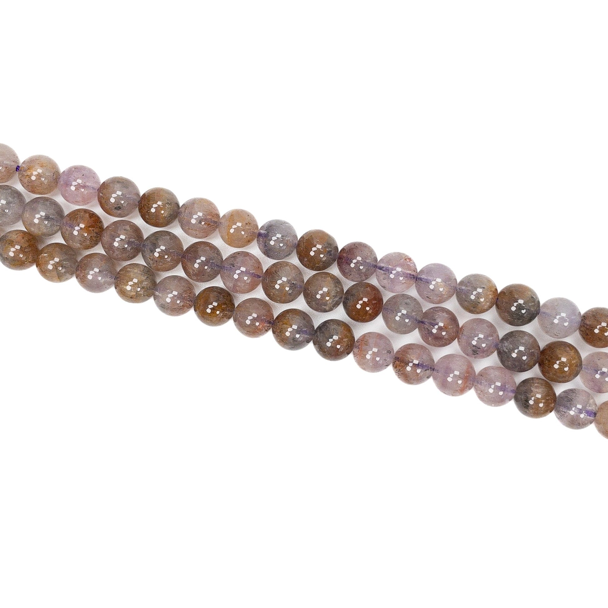 Auralite 23 8mm Round Bead - 7.5" Strand