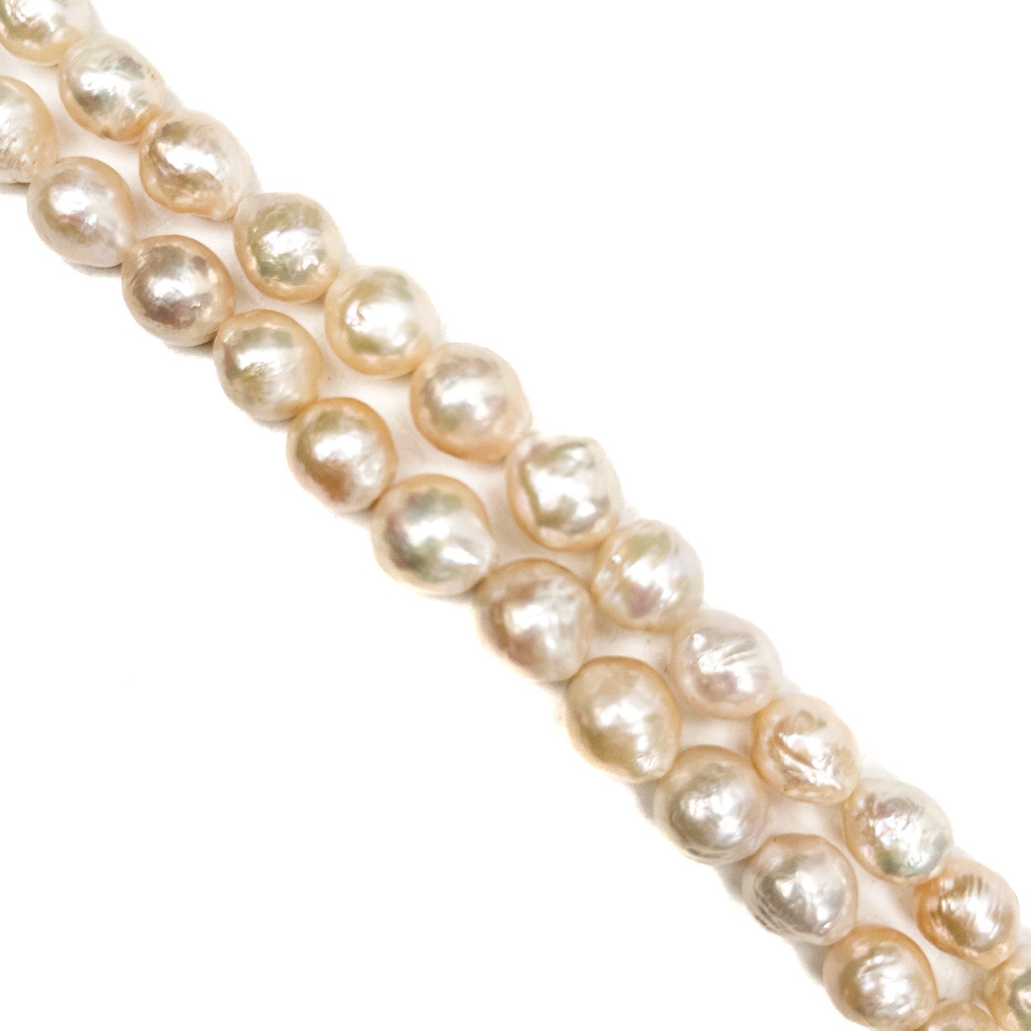 Baroque Freshwater Pearl 11-15mm Premium Bead - 8" Graduated Strand-The Bead Gallery Honolulu