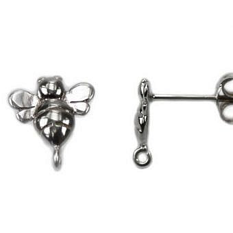 Bee Sweet Earring Post (Sterling Silver) - 2 pc.