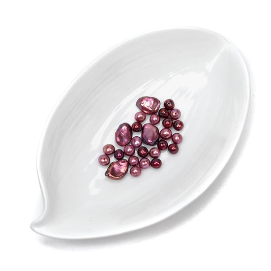 Bing Cherry Freshwater Pearl Mix - 27 pc.