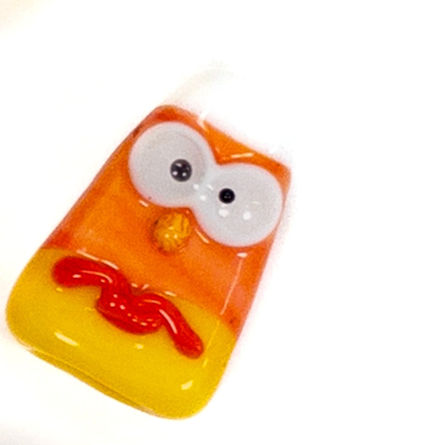 Calvin Orr Handmade Glass Goofy Candy Corn Beads! - 1 pc. (LB32)