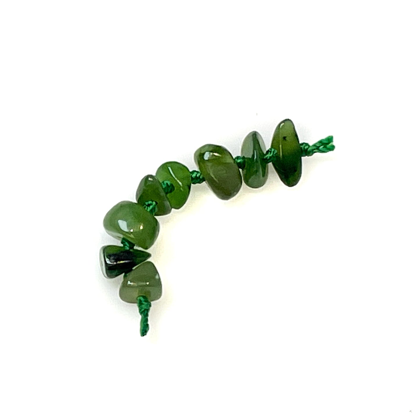 Canadian Jade Small Chip Bead - 2" MINI Strand