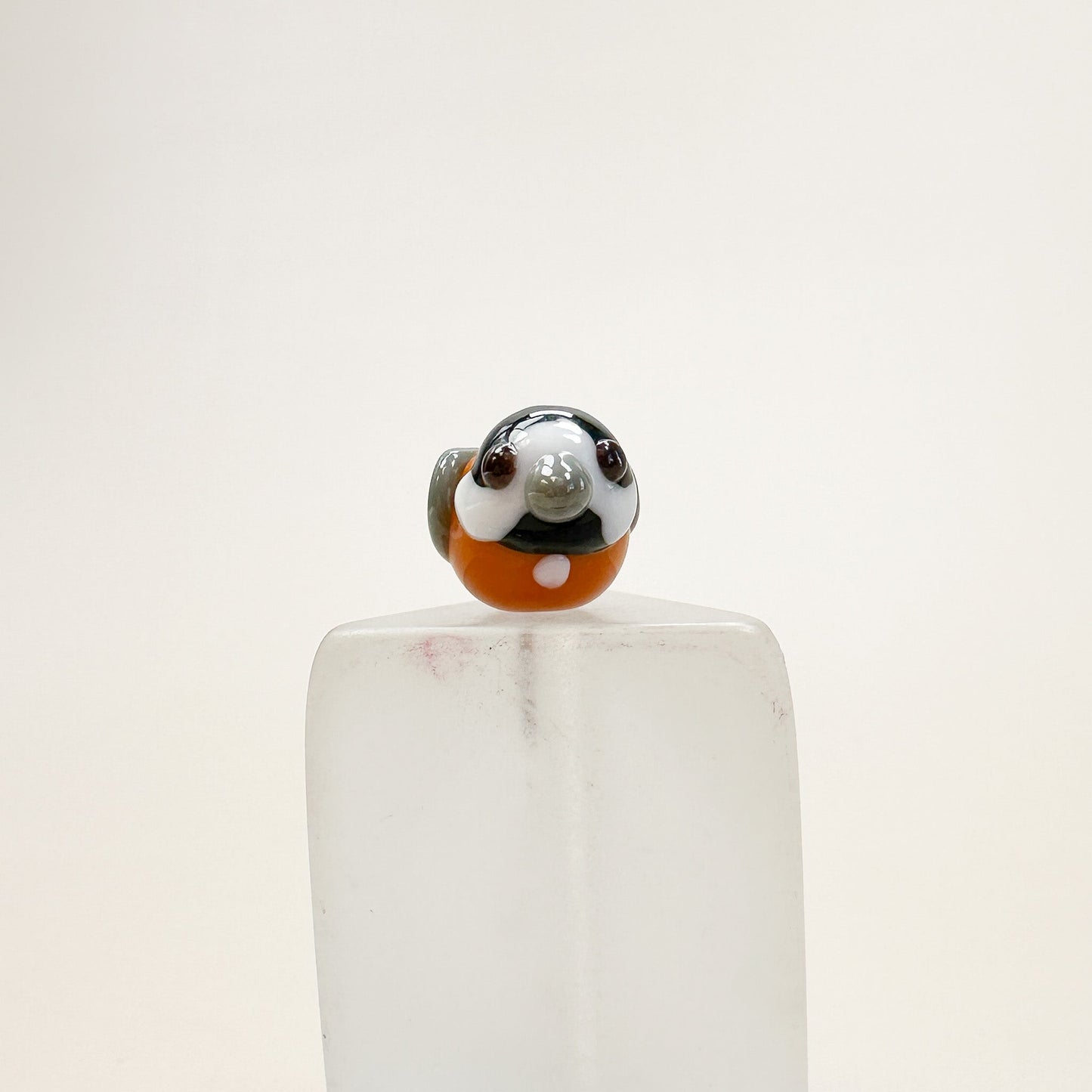 Chibi Handmade Glass Beads - Bird Shape Varied Tit-The Bead Gallery Honolulu