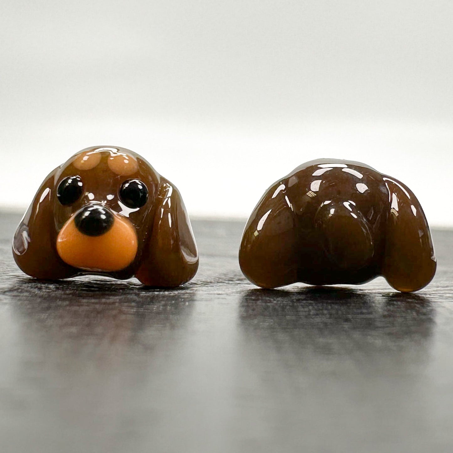 Chibi Beads - Dachshund Choco-The Bead Gallery Honolulu