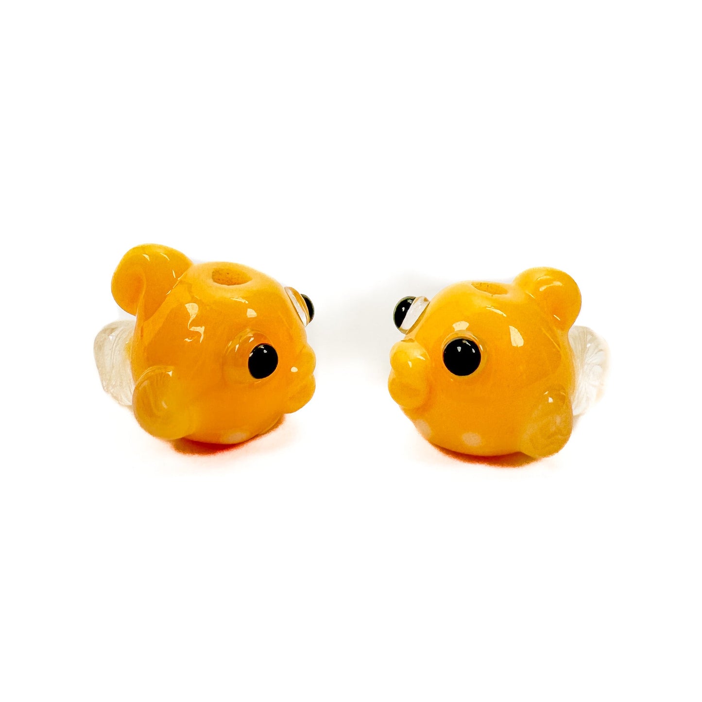 Chibi Handmade Glass Beads - Dangouo-Odama Lumpfish (LB267)