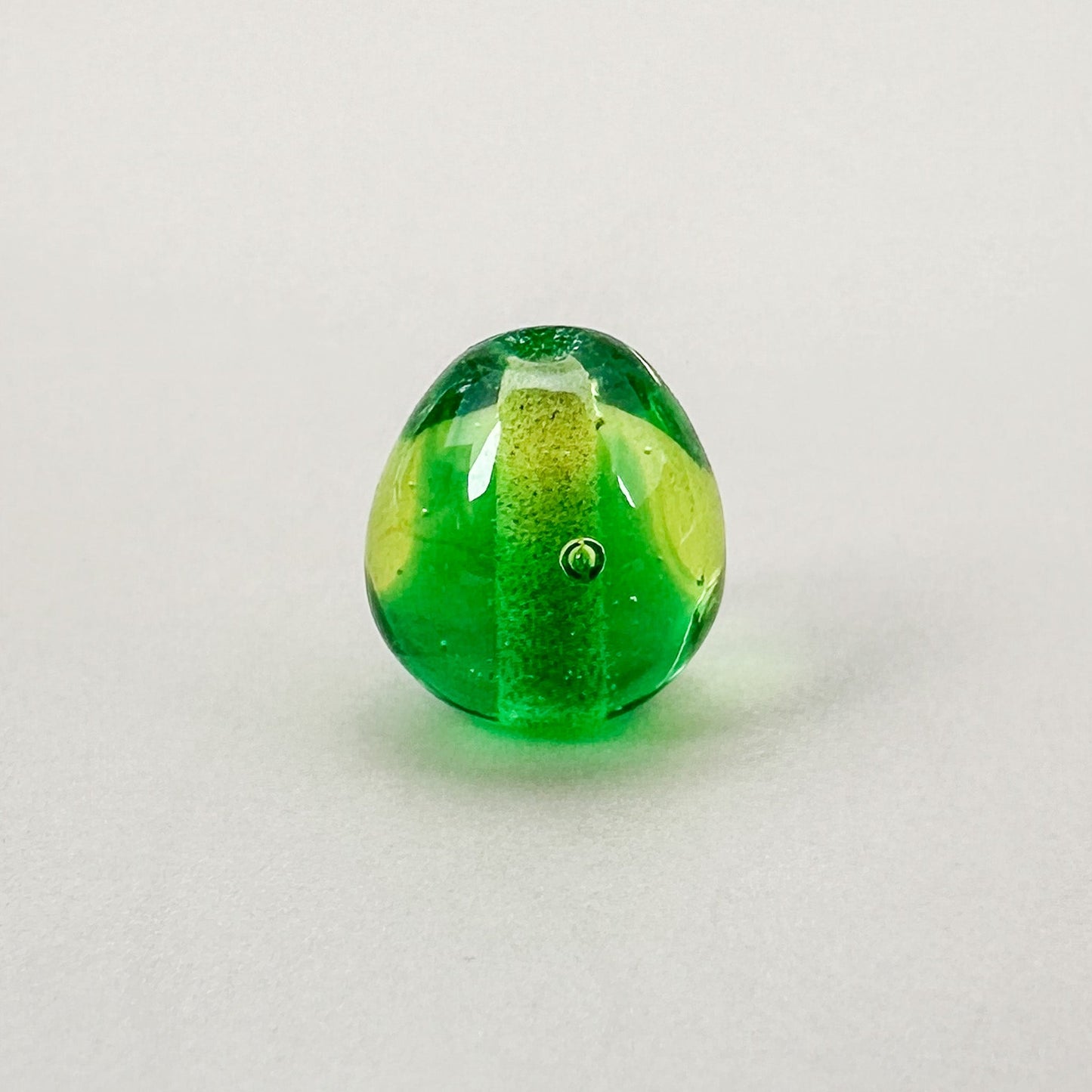 Chibi Handmade Glass Beads - Egg (6 Color Options) (LB189)-The Bead Gallery Honolulu