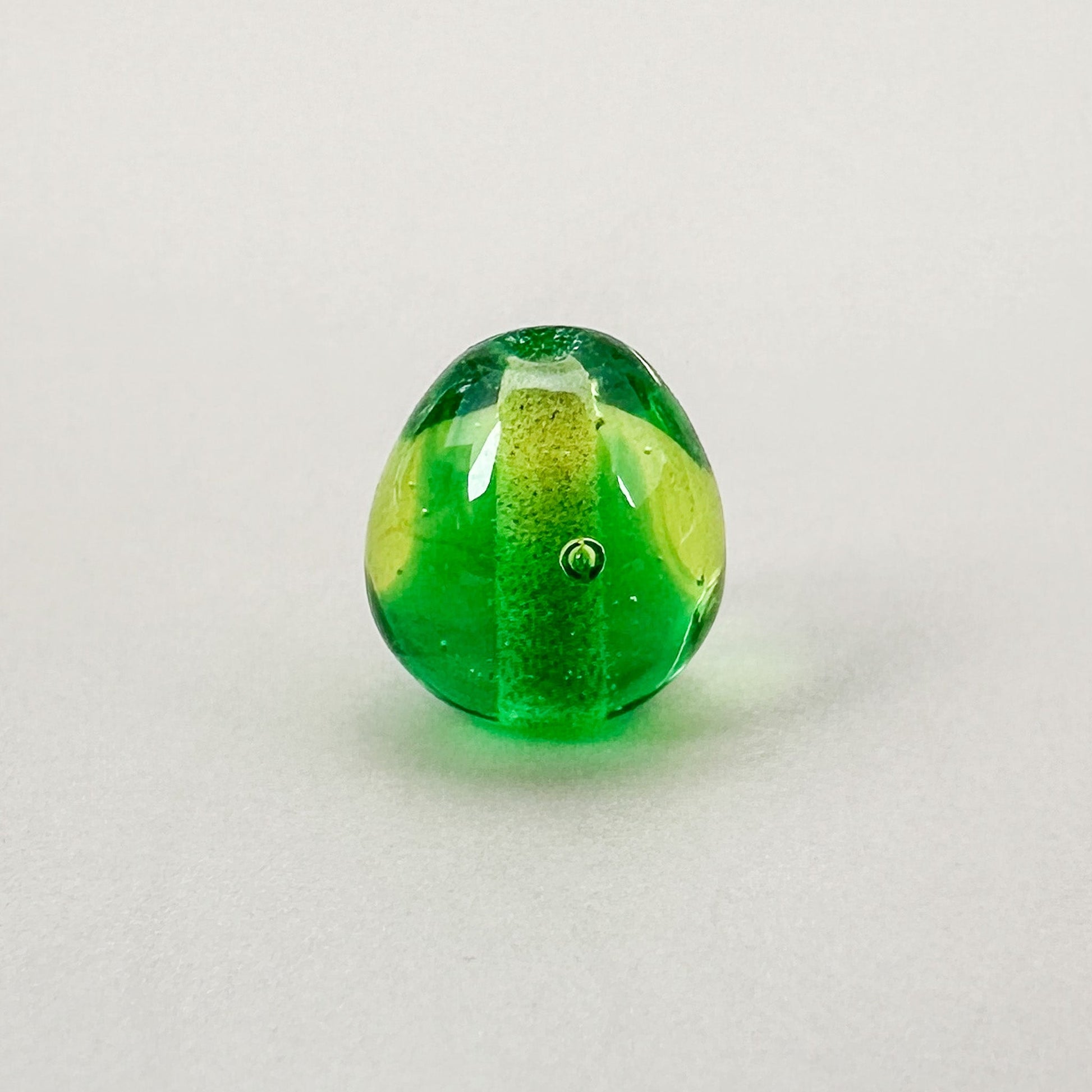 Chibi Handmade Glass Beads - Egg (6 Color Options) (LB189)-The Bead Gallery Honolulu