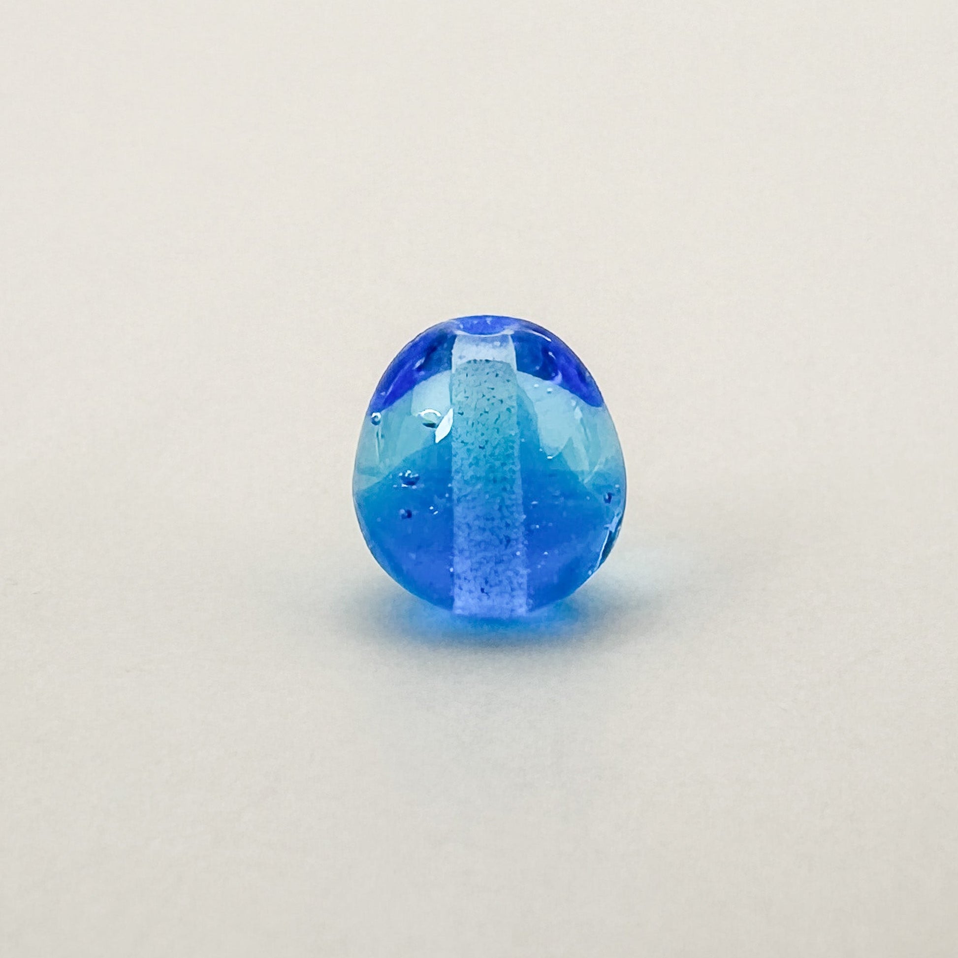 Chibi Handmade Glass Beads - Egg (6 Color Options) (LB189)-The Bead Gallery Honolulu