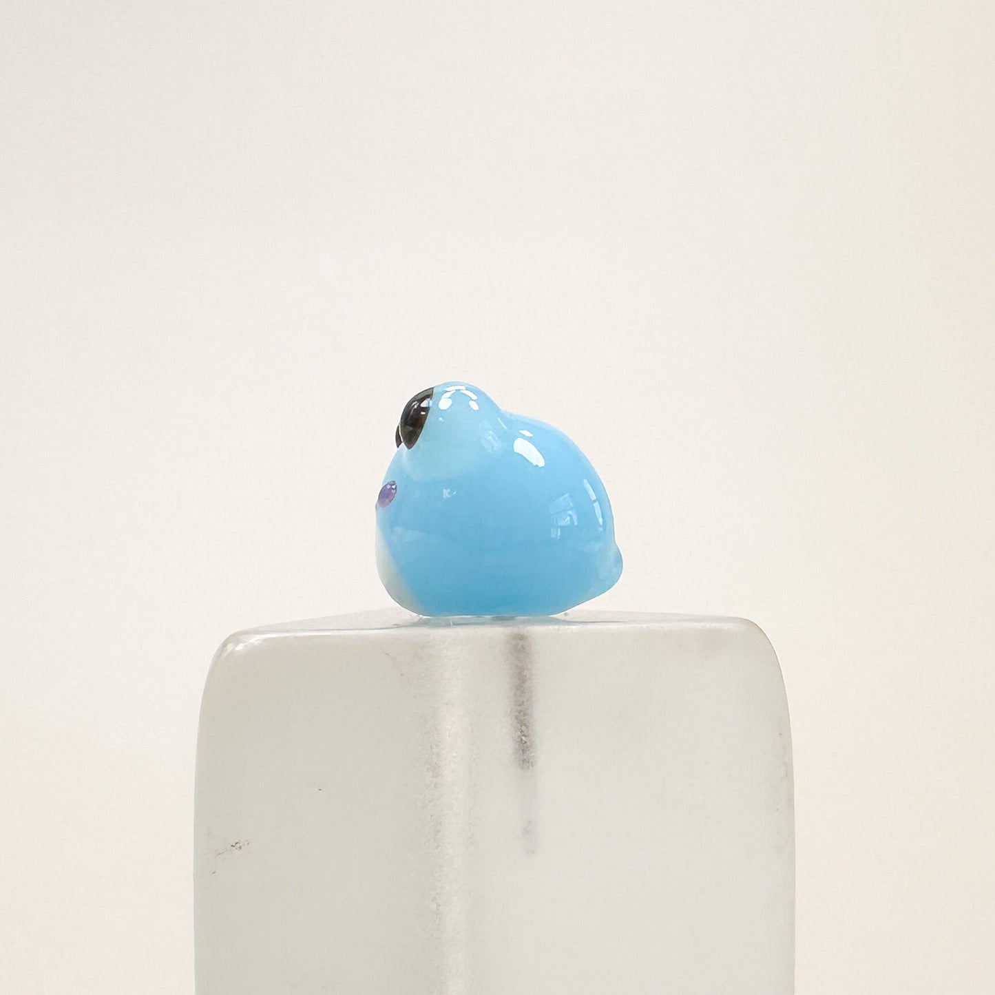 Chibi Handmade Glass Beads - Frog (3 Color Options)-The Bead Gallery Honolulu