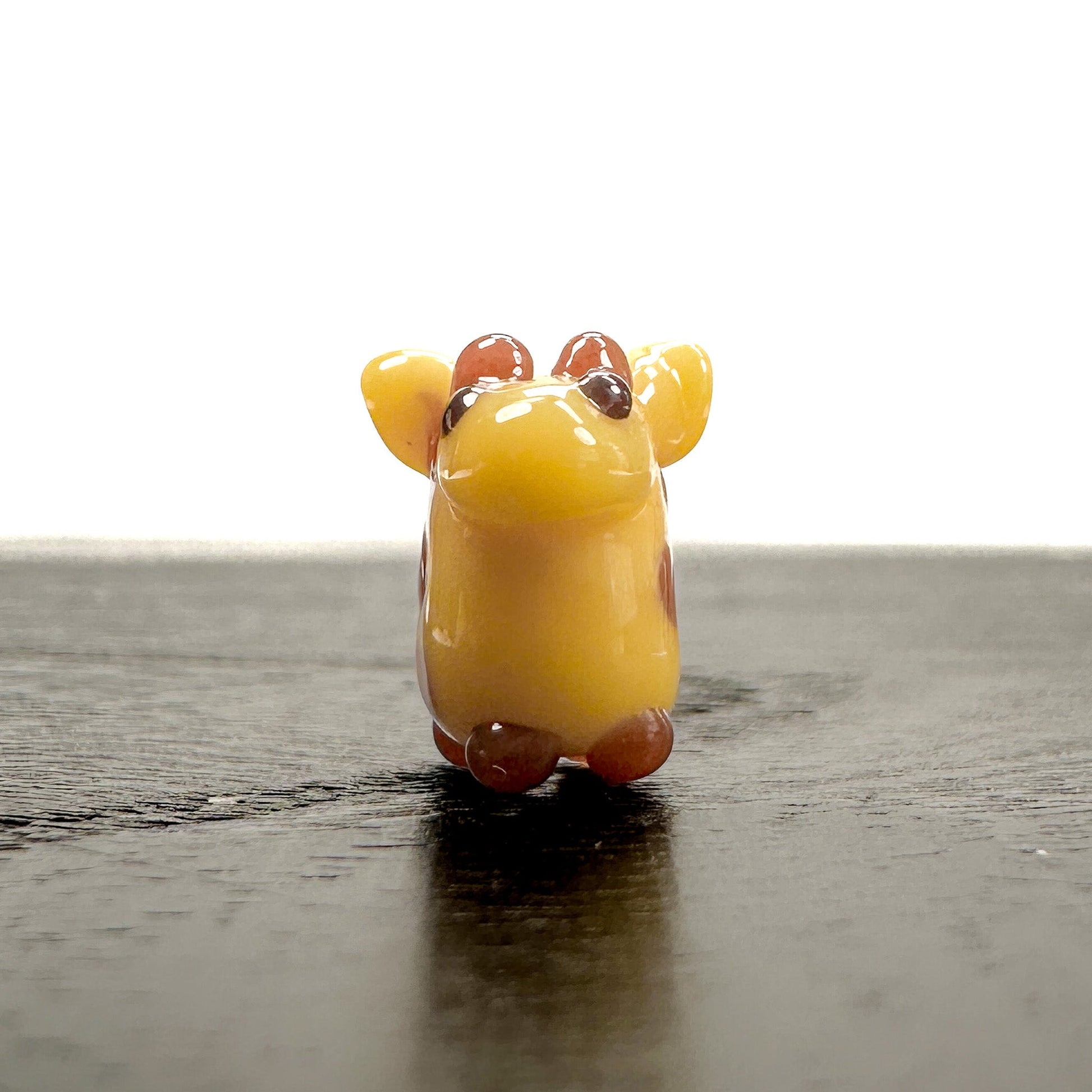 Chibi Handmade Glass Beads - Giraffe-The Bead Gallery Honolulu