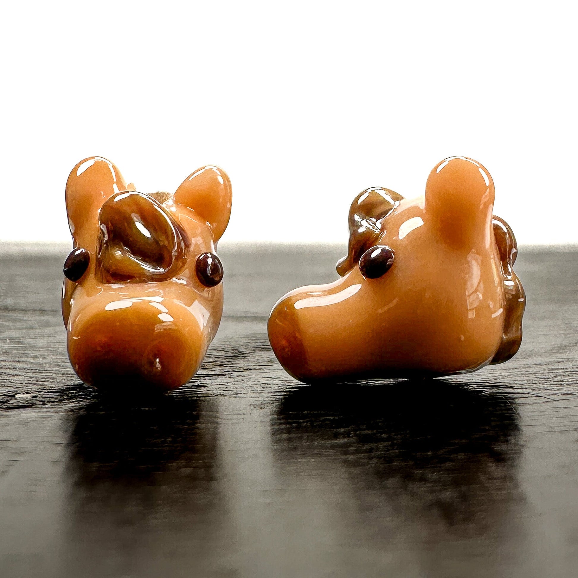 Chibi Handmade Glass Beads - Horse Head-The Bead Gallery Honolulu