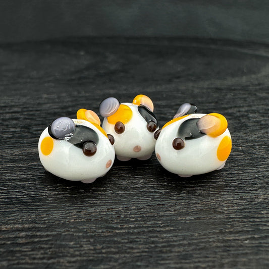 Chibi Handmade Glass Beads - Marmot (LB296)