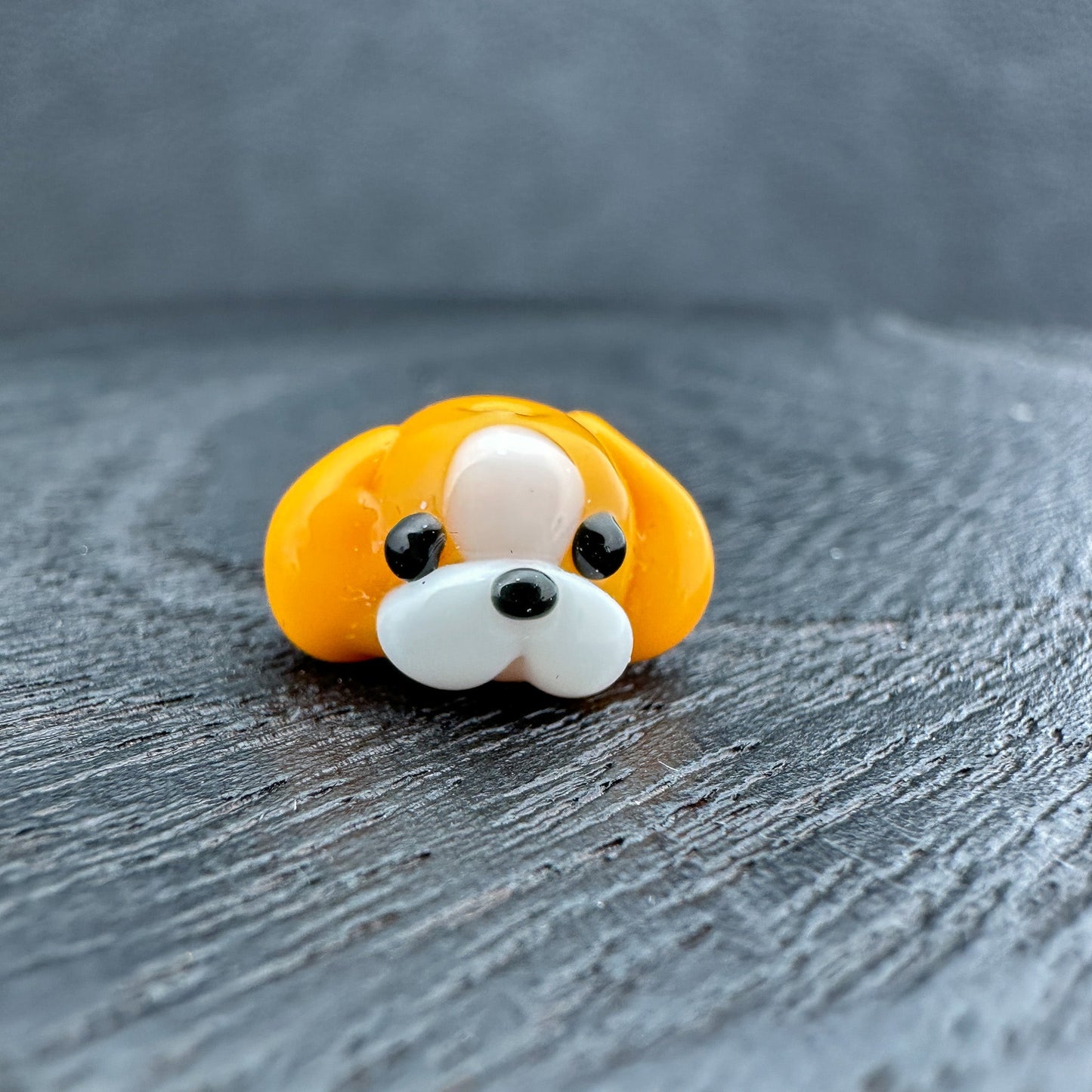 Chibi Handmade Glass Beads - Shih Tzu Dog (2 Colors) (LB107)