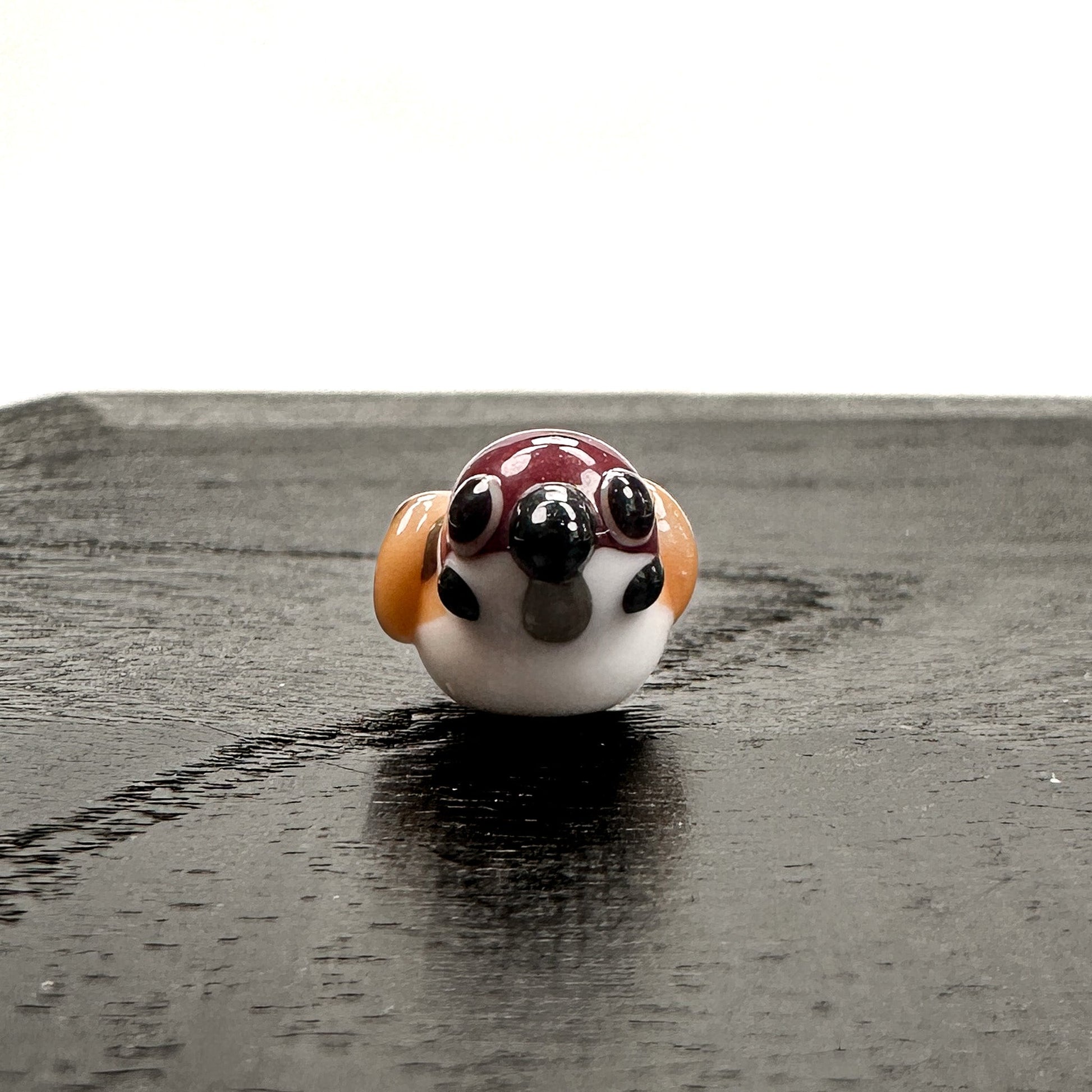 Chibi Handmade Glass Beads - Sparrow - 1 pc.-The Bead Gallery Honolulu