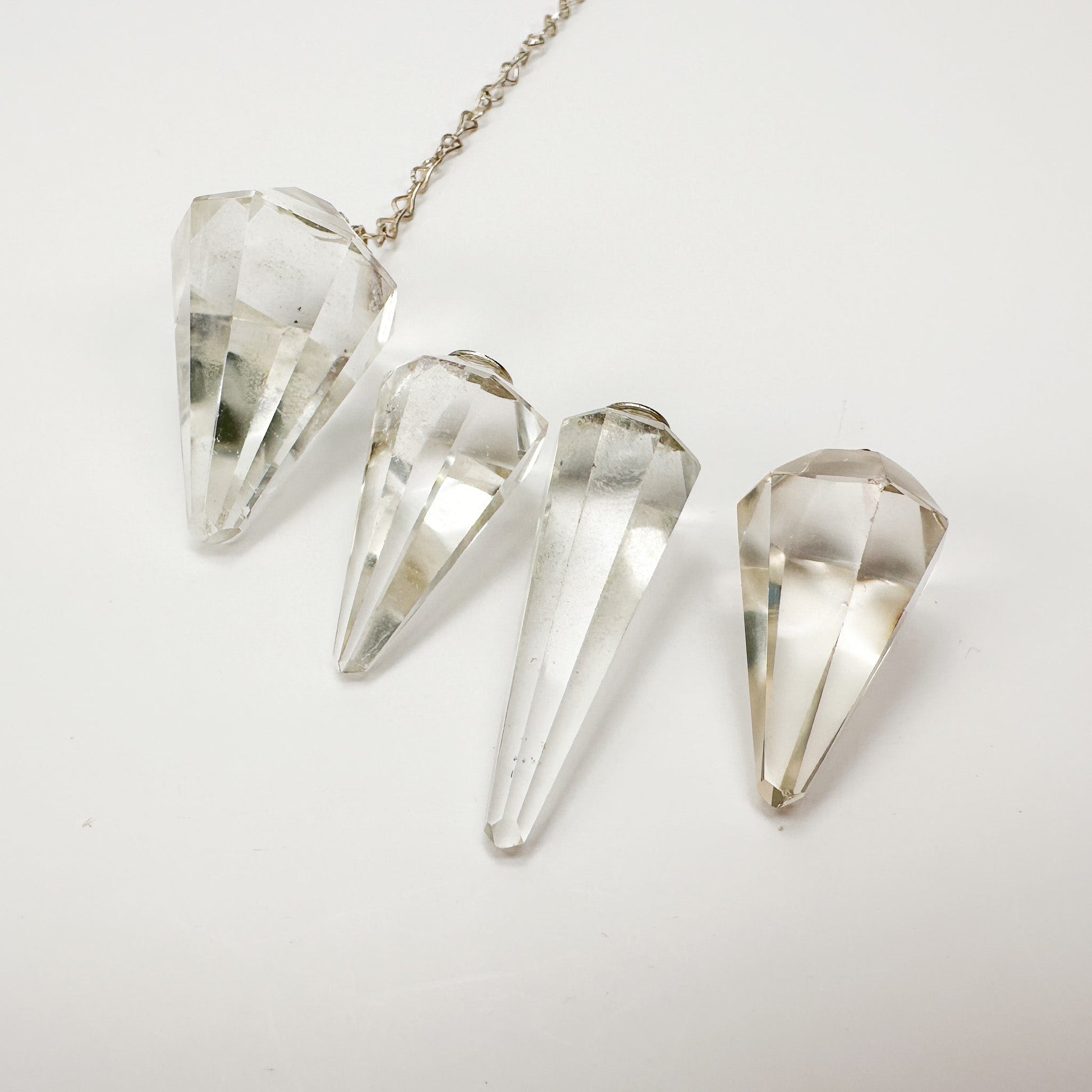 Crystal Quartz Pendulum - 1 pc.-The Bead Gallery Honolulu