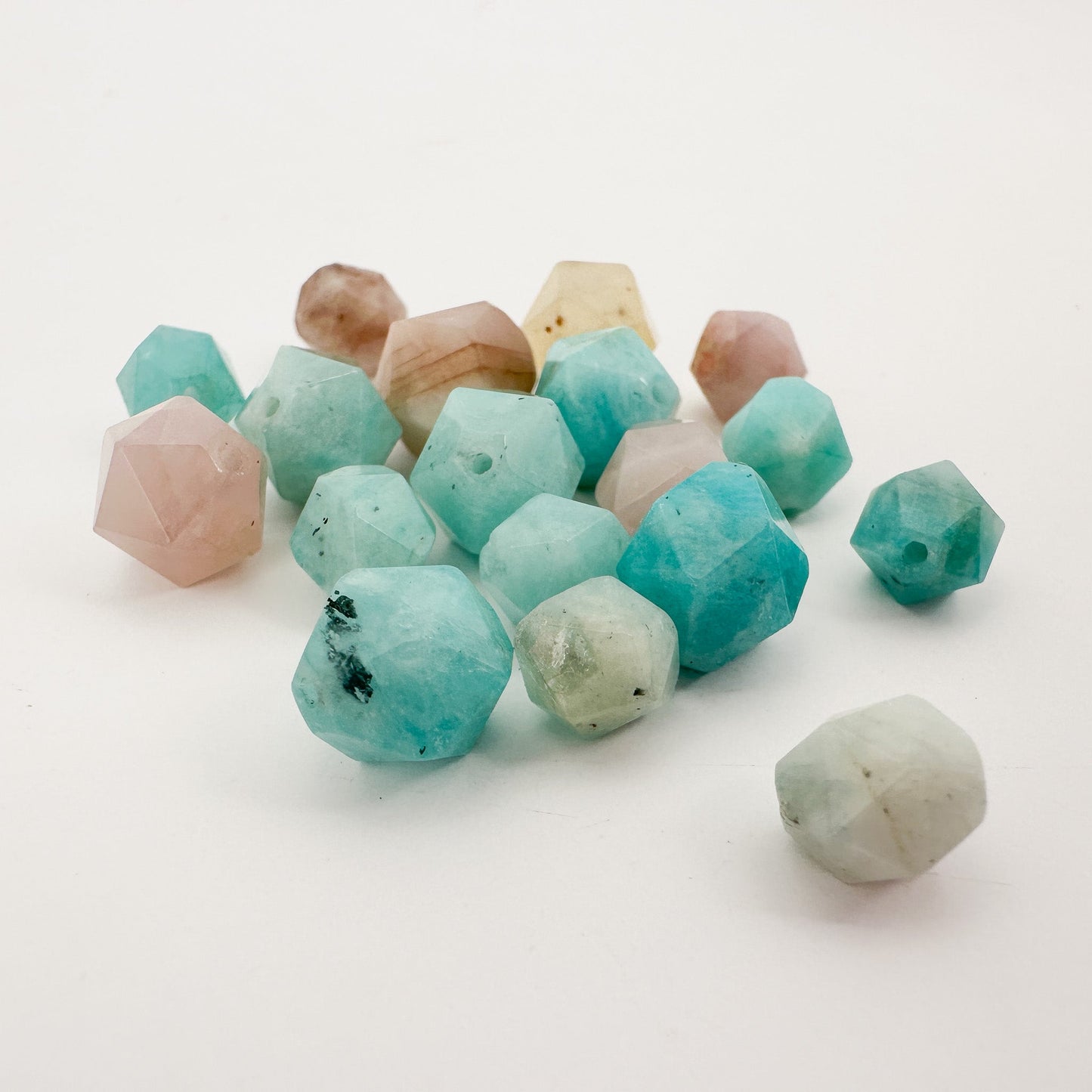 Easter Chick Mix: Beryl & Amazonite