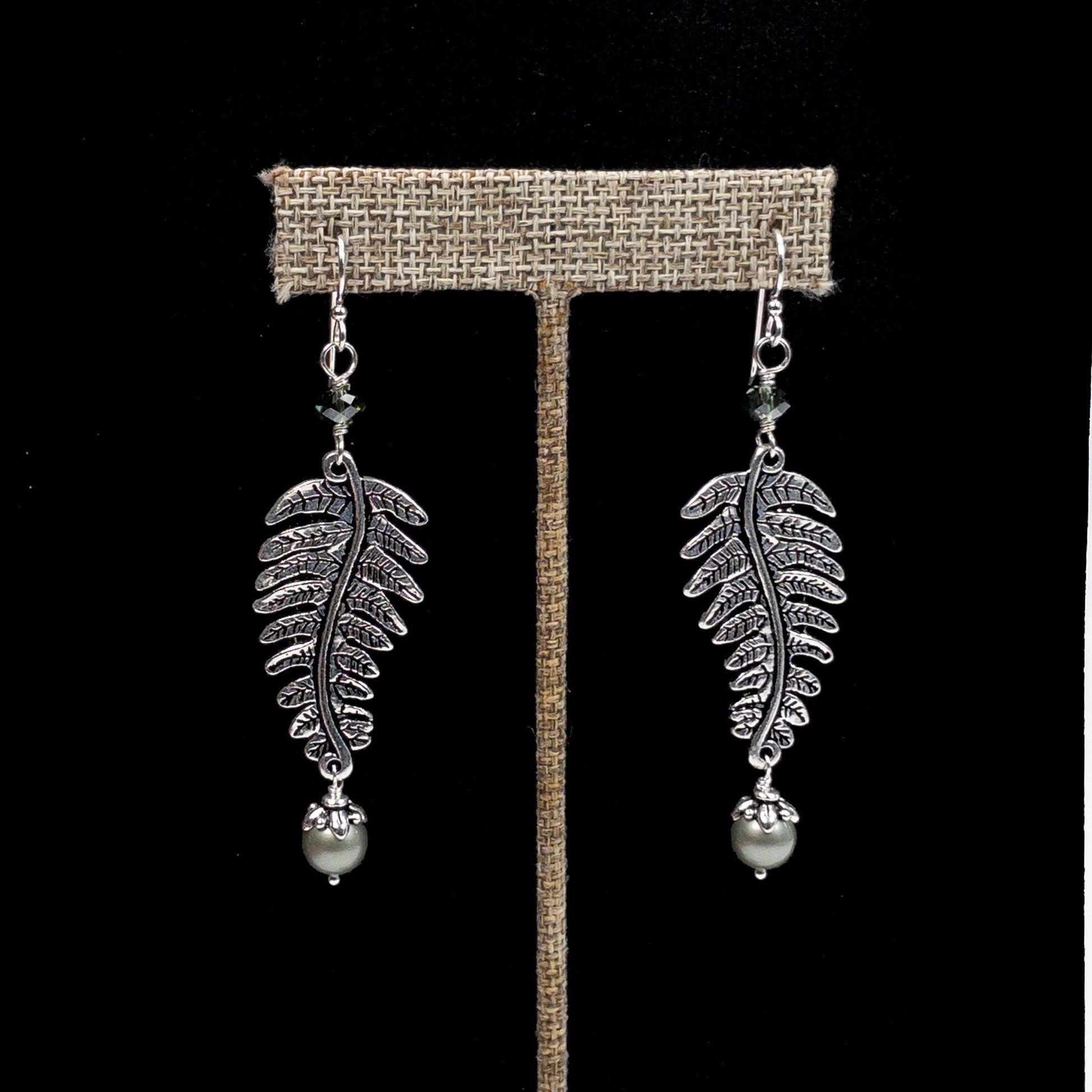 Fern Leaf Earring (3 Colors Available) - Kit or Finished Earrings