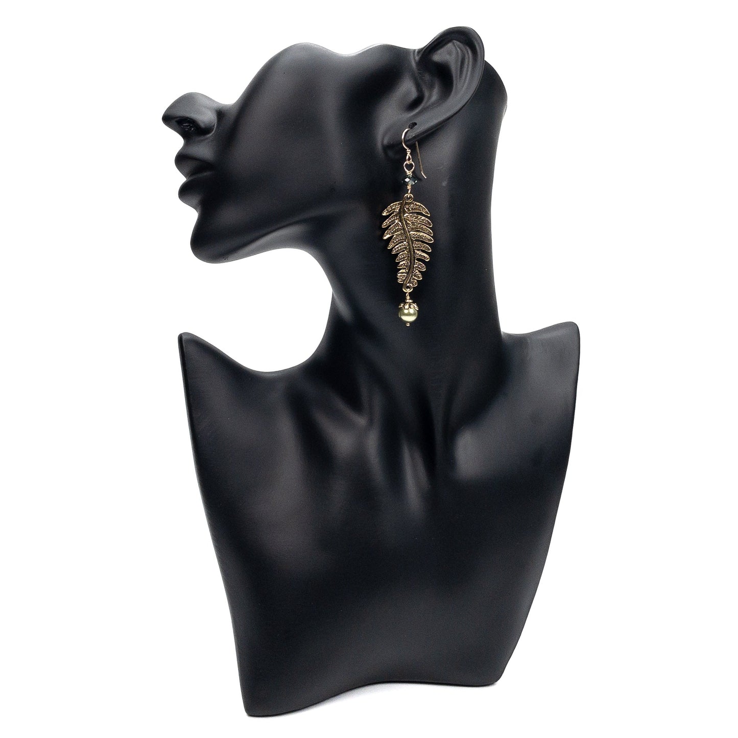 Fern Leaf Earring (3 Colors Available) - Kit or Finished Earrings