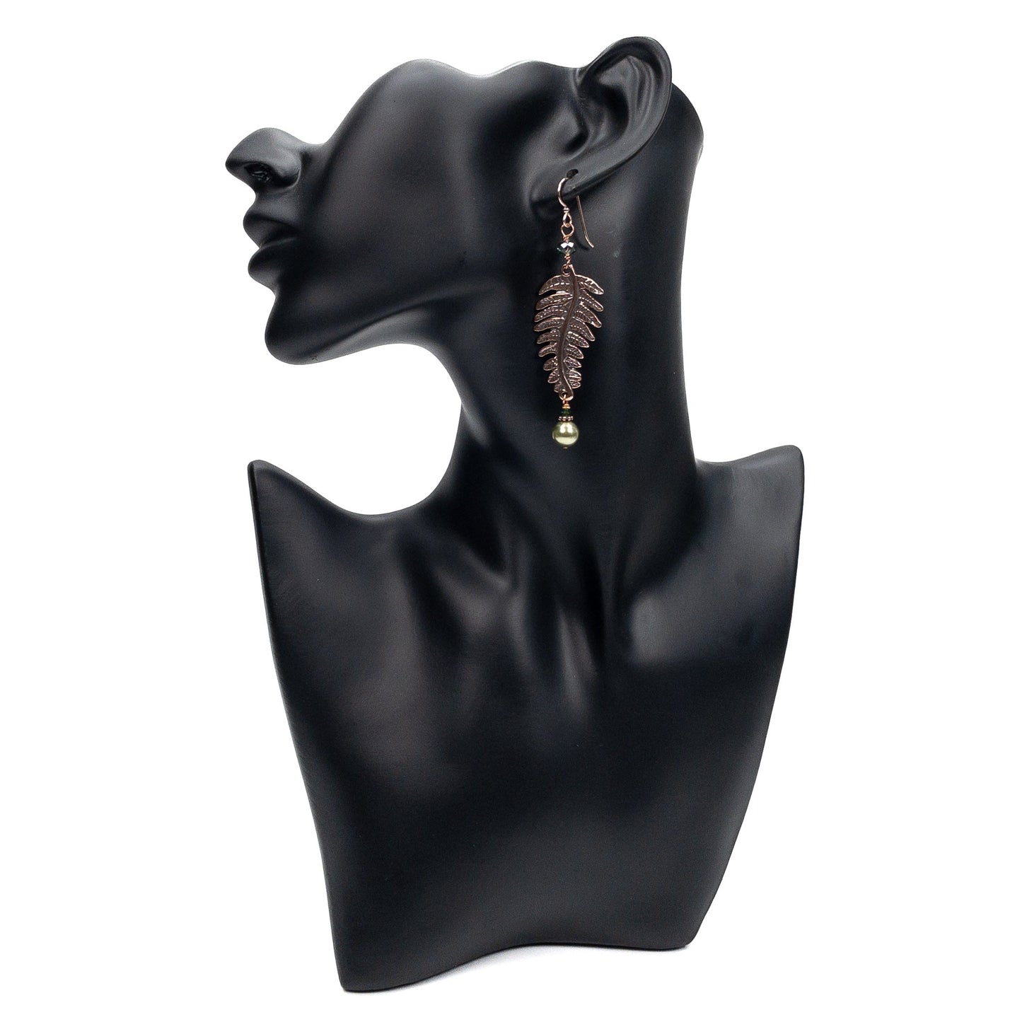 Fern Leaf Earring (3 Colors Available) - Kit or Finished Earrings