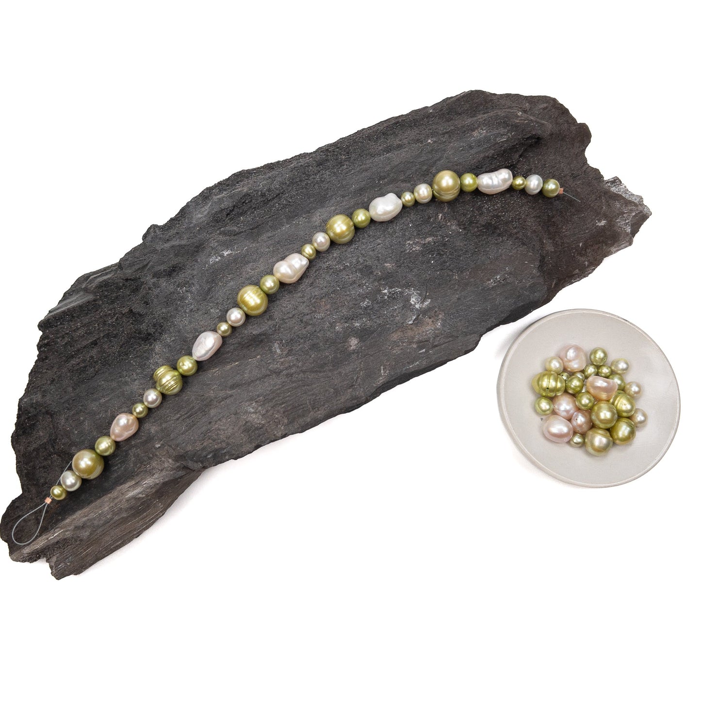 Freshwater Pearl Spring Mix (Peach Blossom) - 28 pcs.