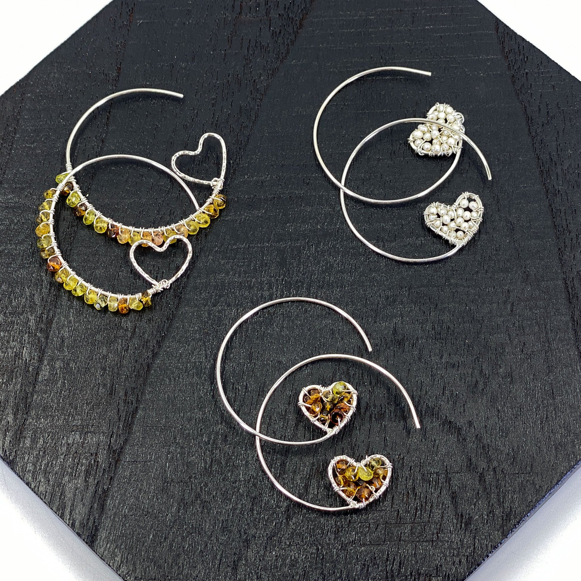 Heart Hoops - A Bead Gallery Exclusive!