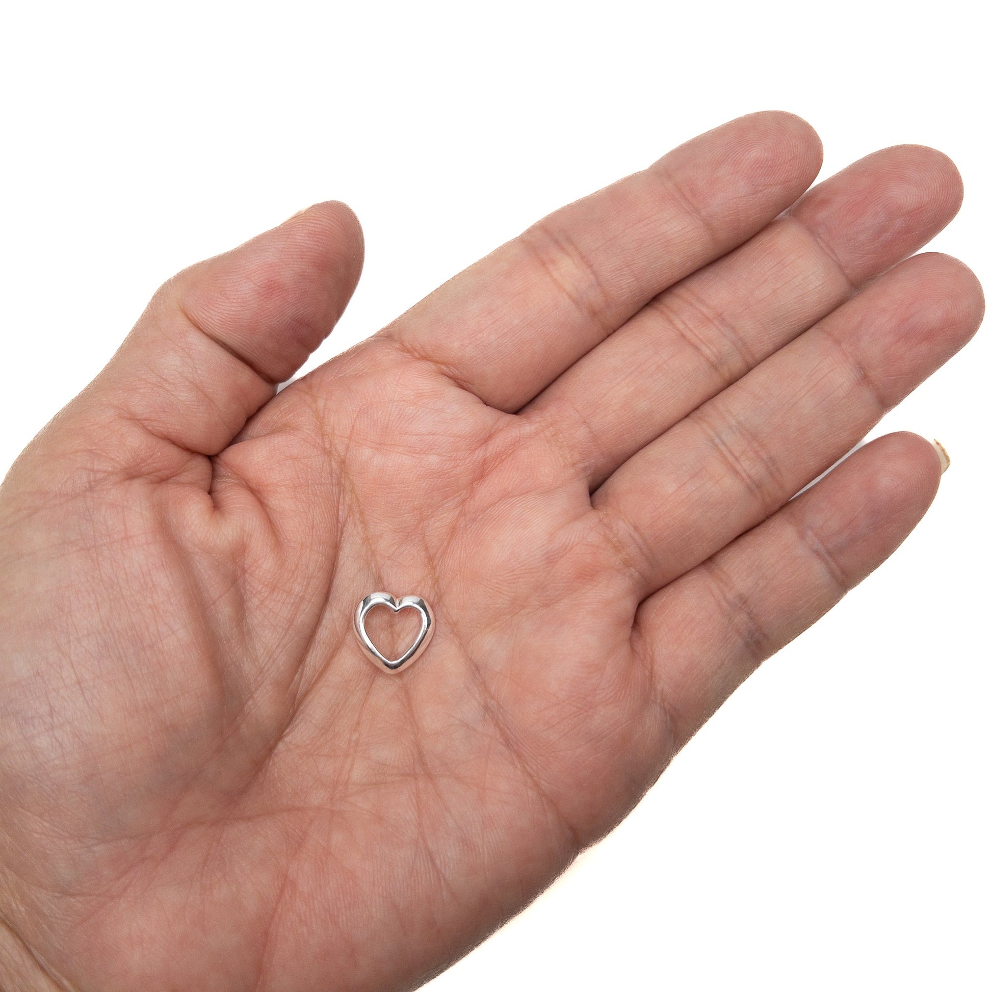 Heartie Beveled Ring (Sterling Silver) - 1 pc.