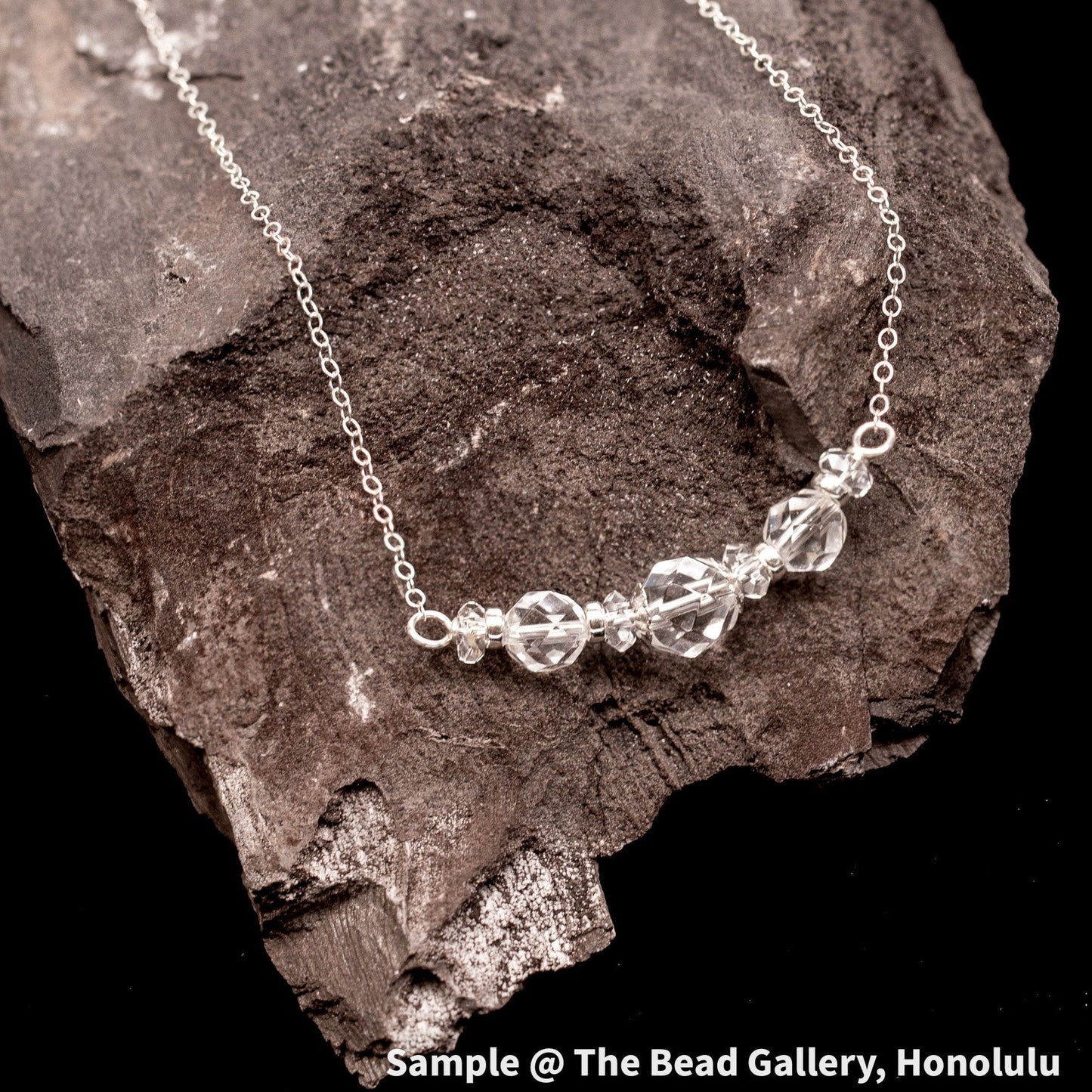 Herkimer Diamond Quartz Mix - 7 pc.-The Bead Gallery Honolulu