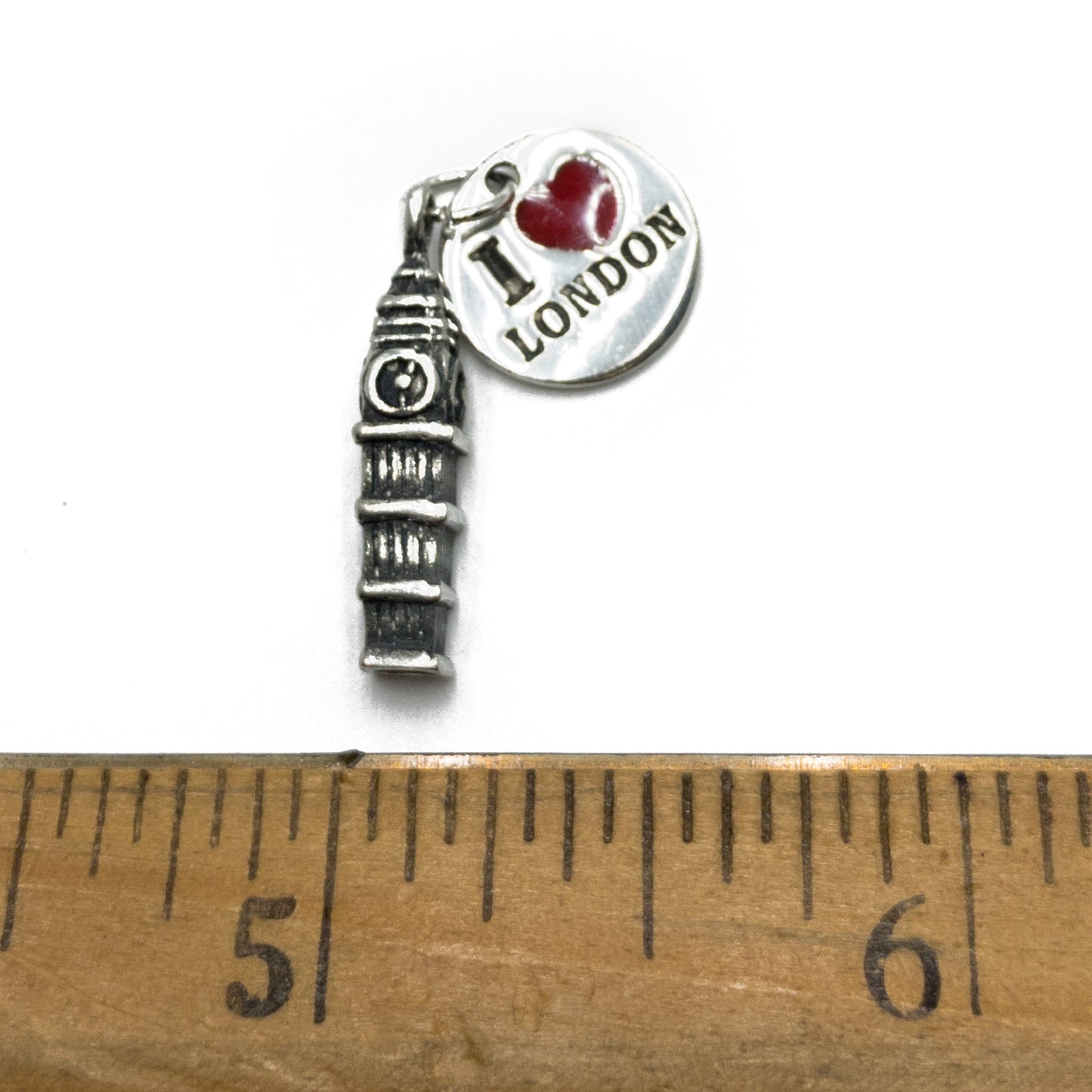 I Love London Travel Charm - 1 pc. (M909)