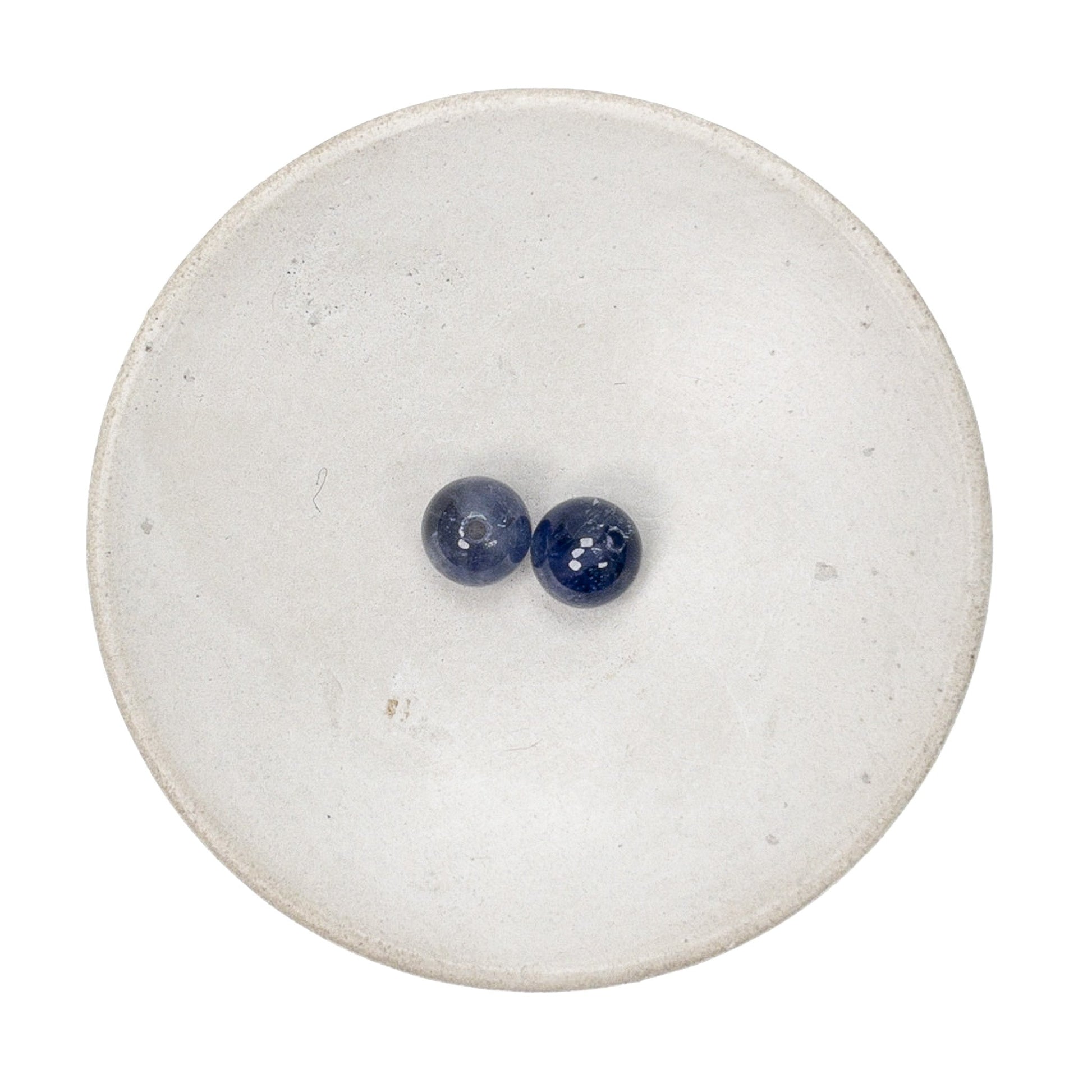 Iolite 8mm Round Bead - 1 pc.