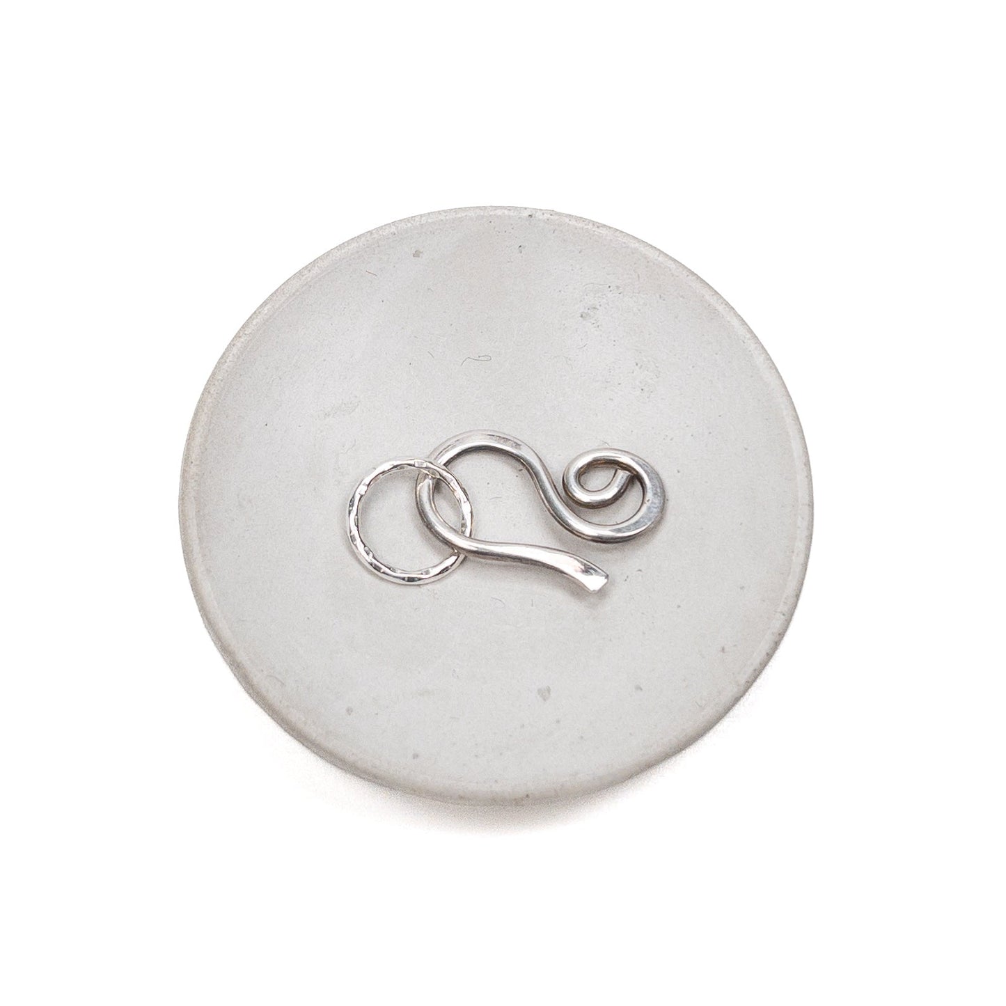 Jason's Custom Swirl Hook Clasp Sterling Silver - 1 pc.